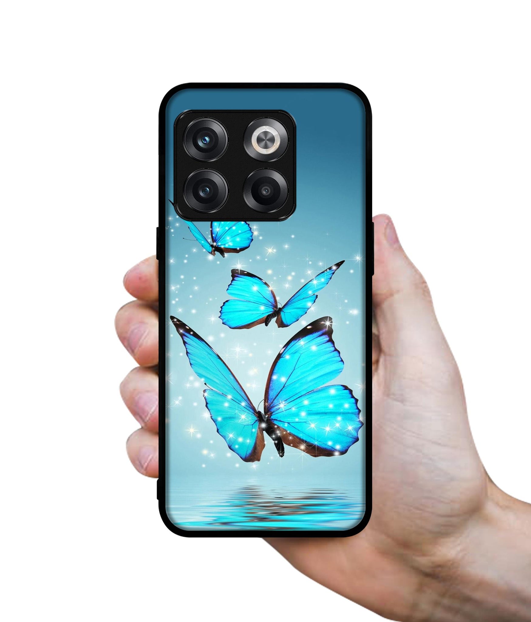 Flying Butterflies Designer 2D Printed Back Case Cover for OnePlus 10T 5G