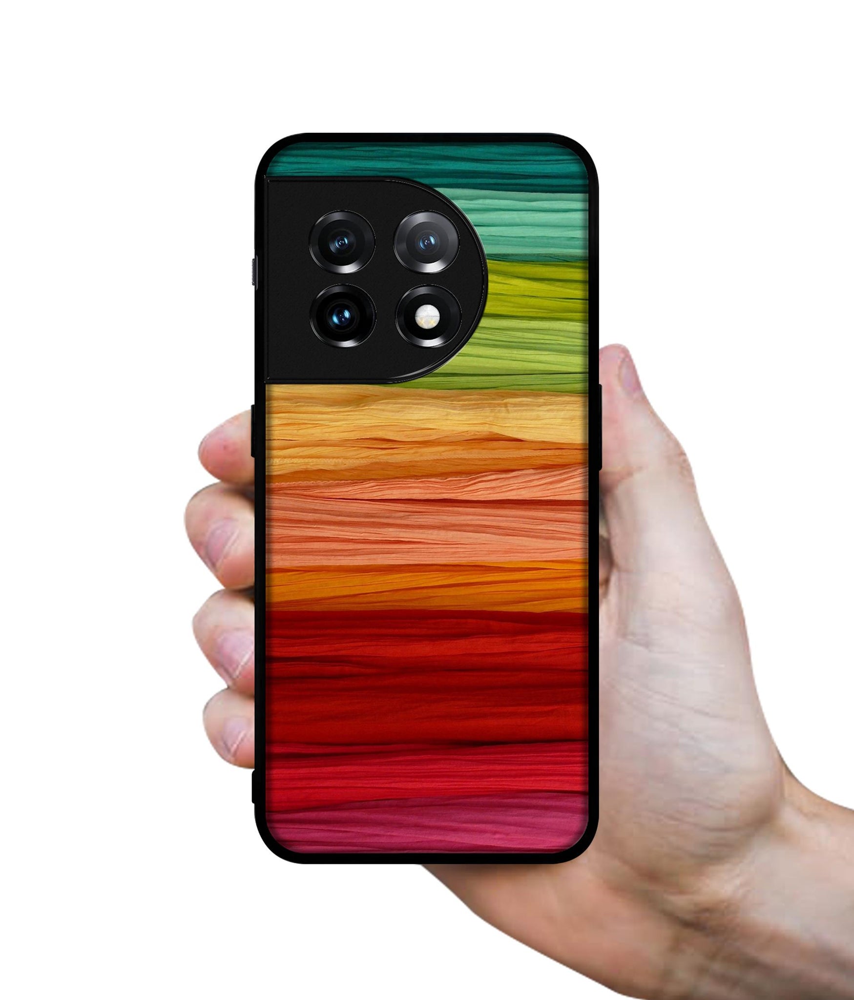 Colorful Thread Designer 2D Printed Back Case Cover for OnePlus 11 5G