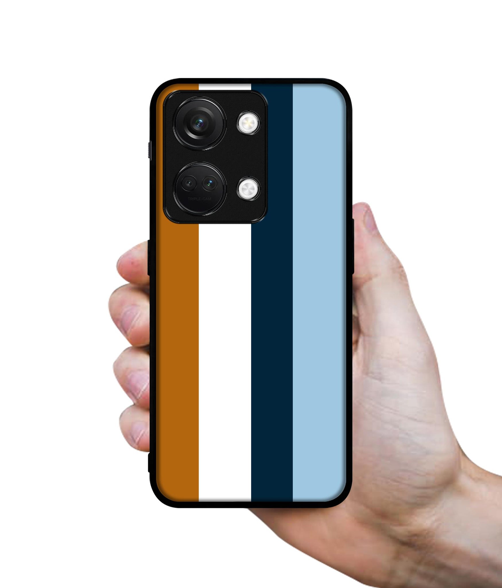 Color Stripes Designer 2D Printed Back Case Cover for OnePlus Nord 3 5G