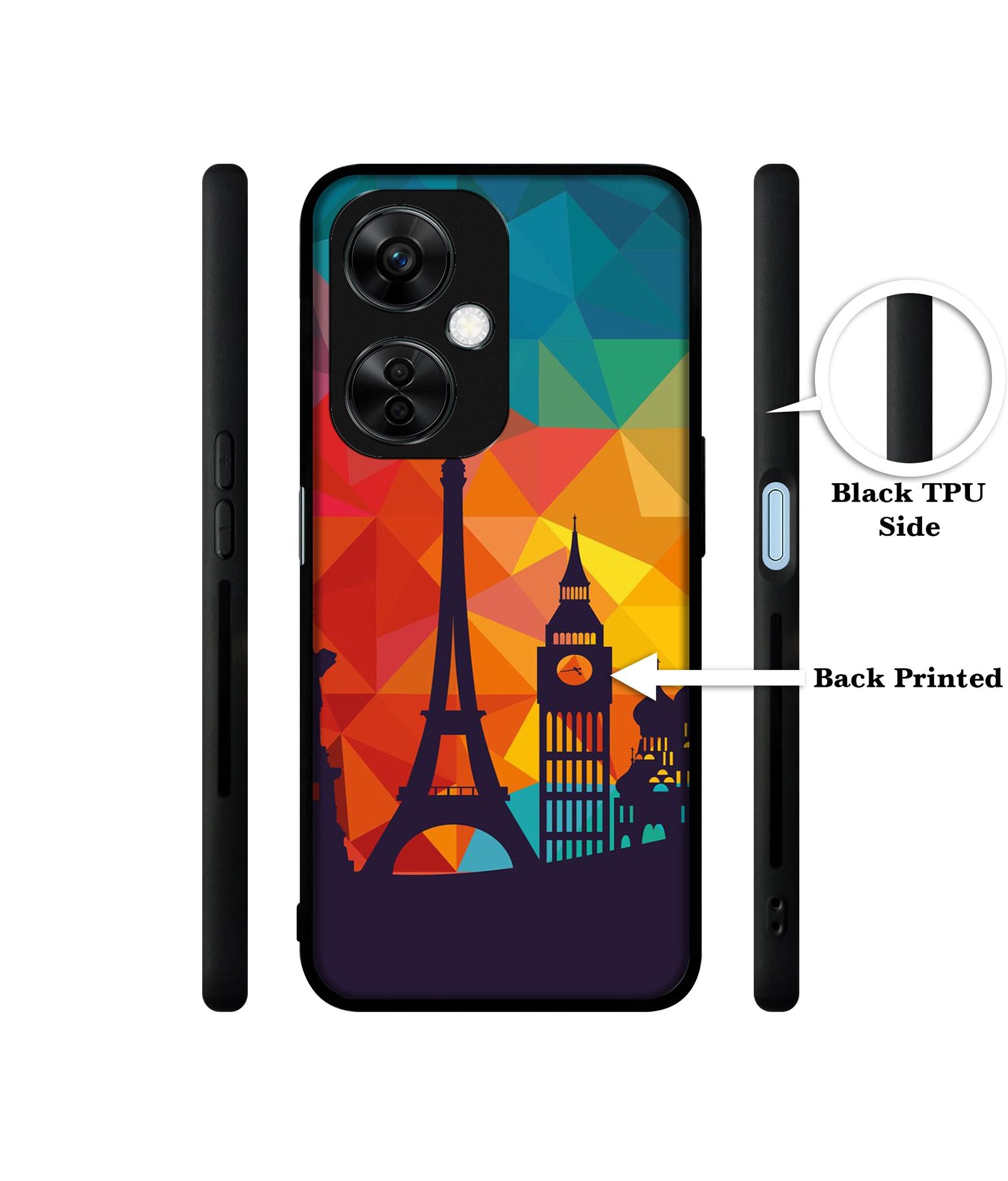 Colored Paris Designer 2D Printed Back Case Cover for OnePlus Nord CE 3 Lite 5G