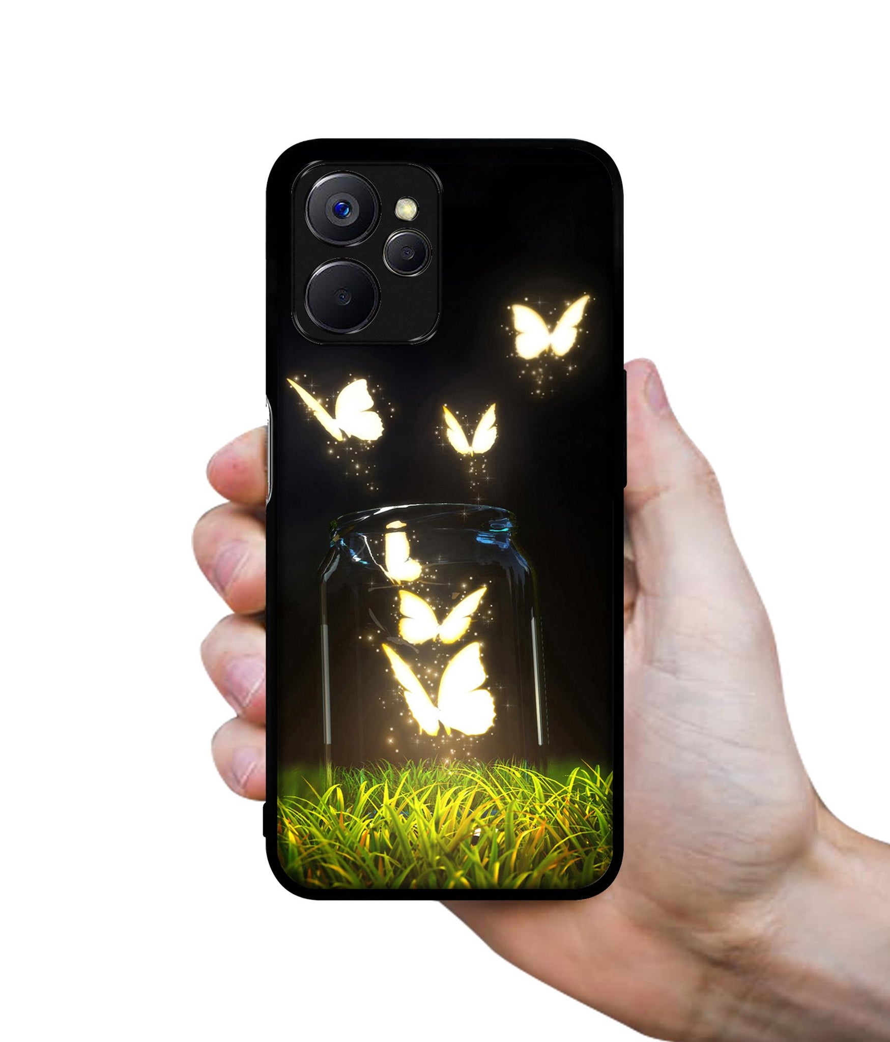 Butterfly Designer 2D Printed Back Case Cover for Realme 10 5G