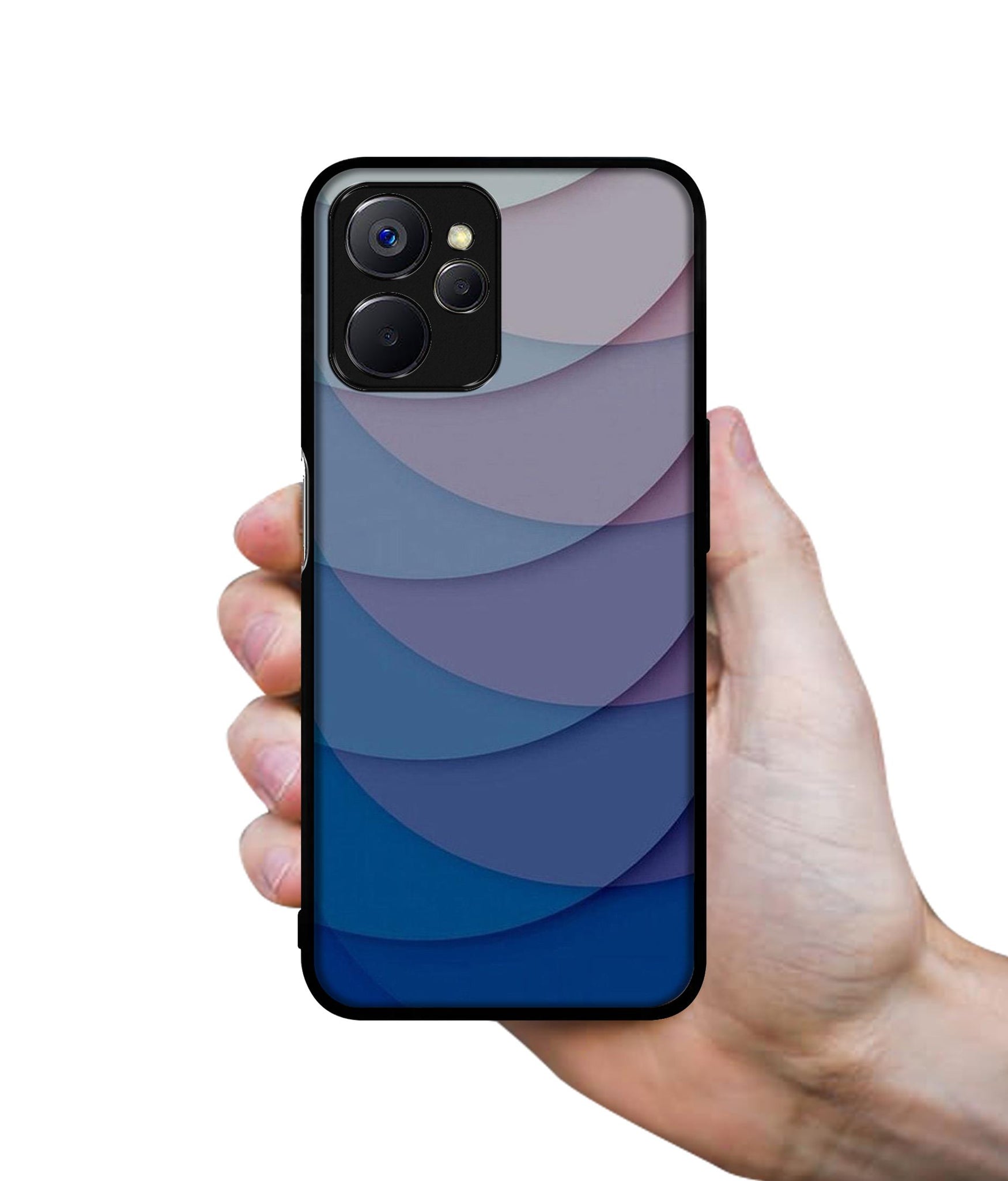 Waves Pattern Print Designer 2D Printed Back Case Cover for Realme 10 5G