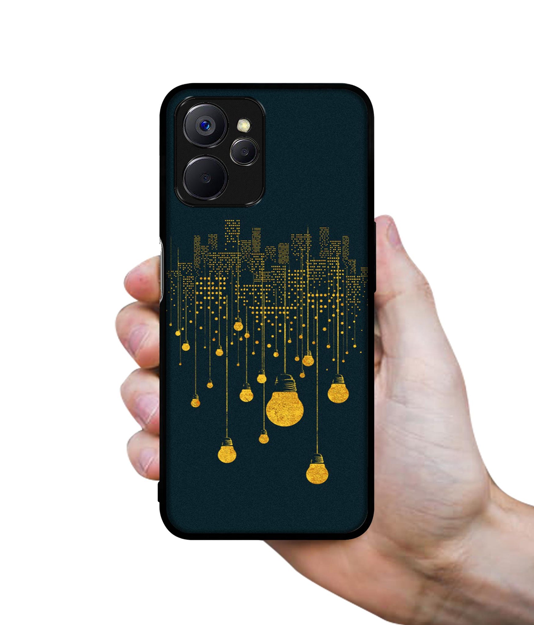 City Light Pattern Designer 2D Printed Back Case Cover for Realme 10 5G