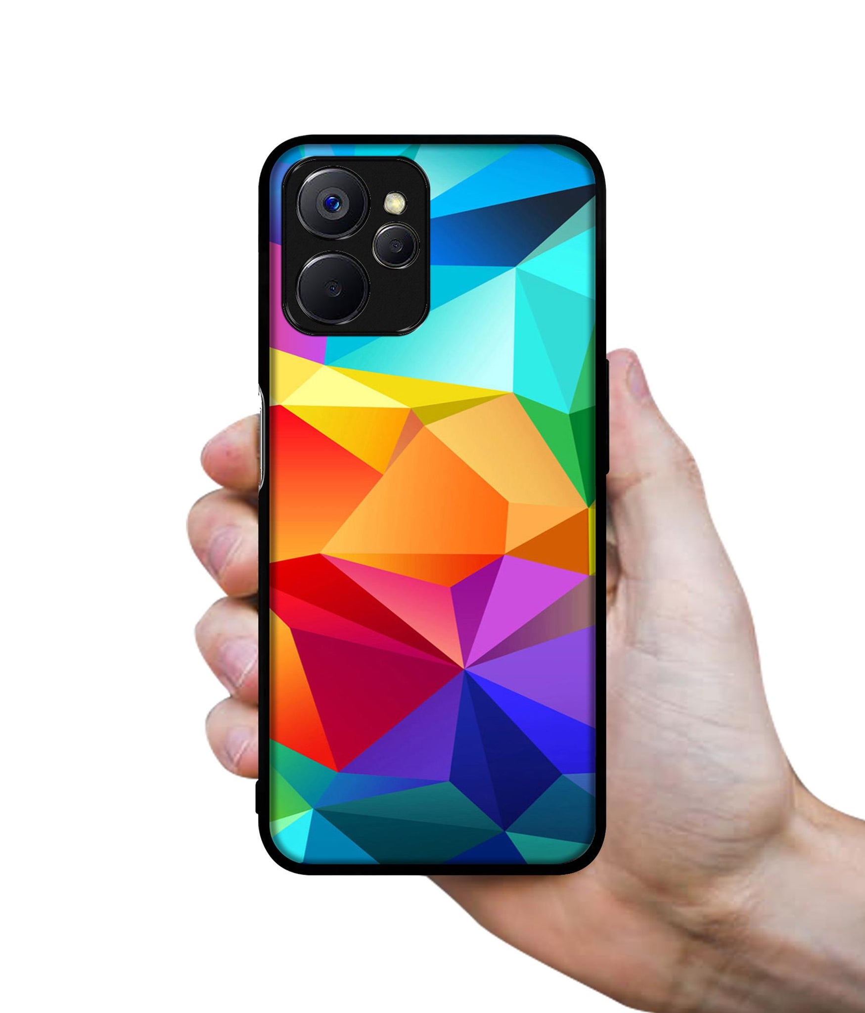 Colorful Pattern Designer 2D Printed Back Case Cover for Realme 10 5G
