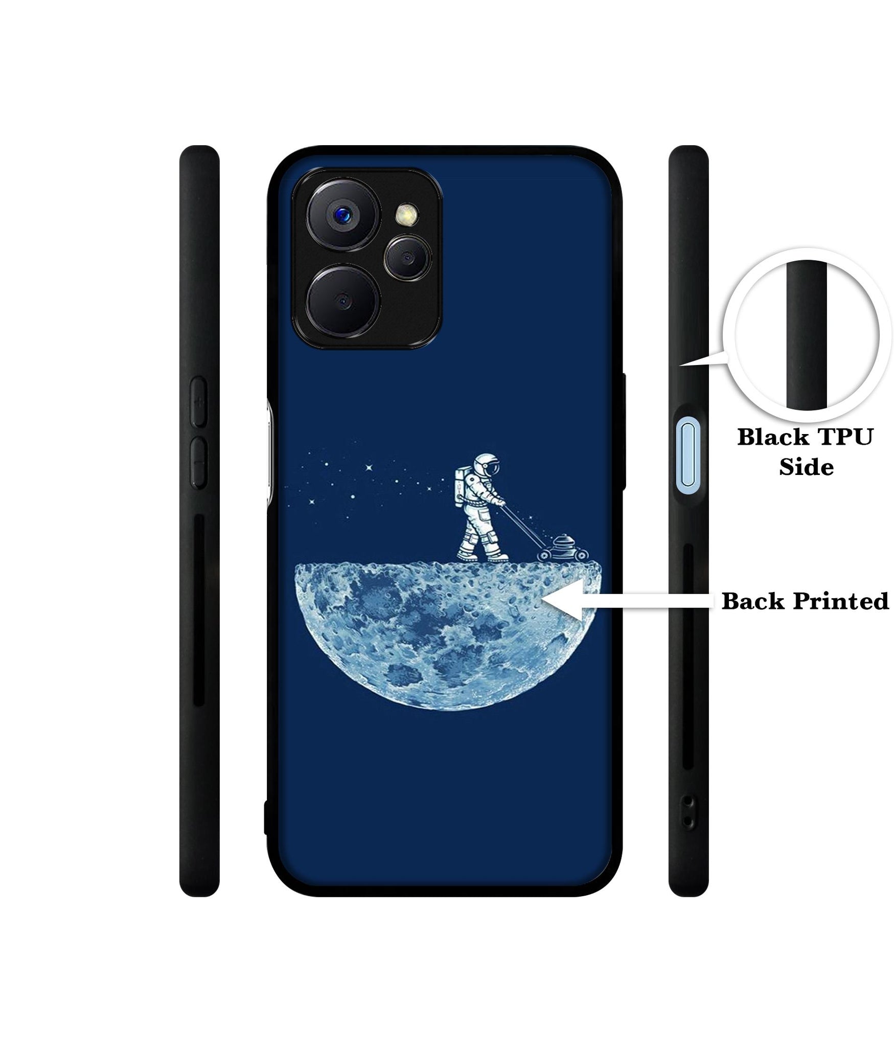 Moon Walk Designer 2D Printed Back Case Cover for Realme 10 5G