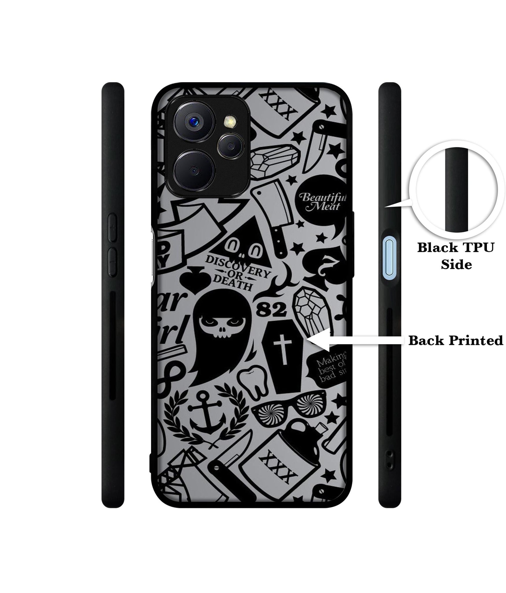 Discover Or Death Designer 2D Printed Back Case Cover for Realme 10 5G