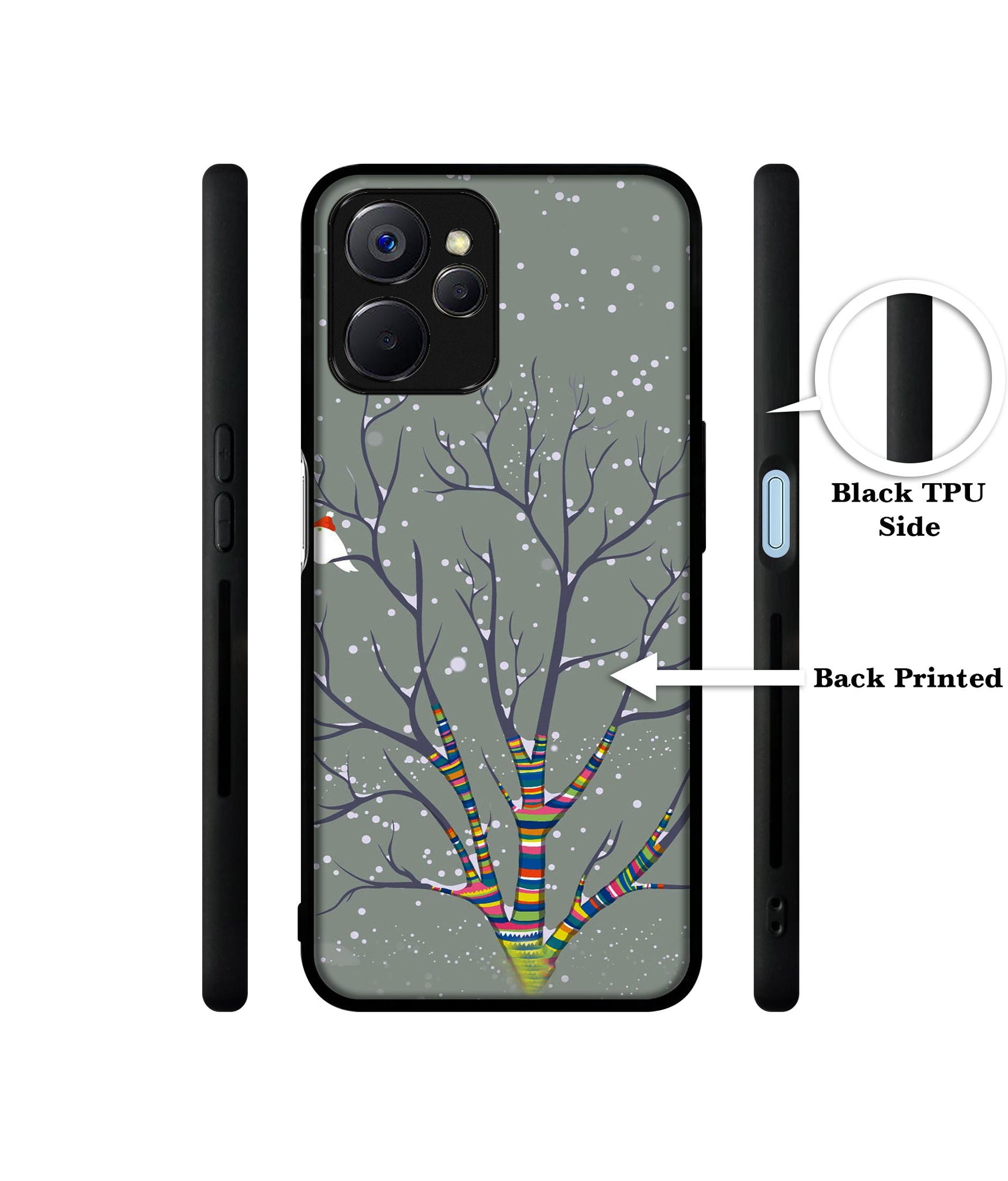 Winter Pattern Print Designer 2D Printed Back Case Cover for Realme 10 5G