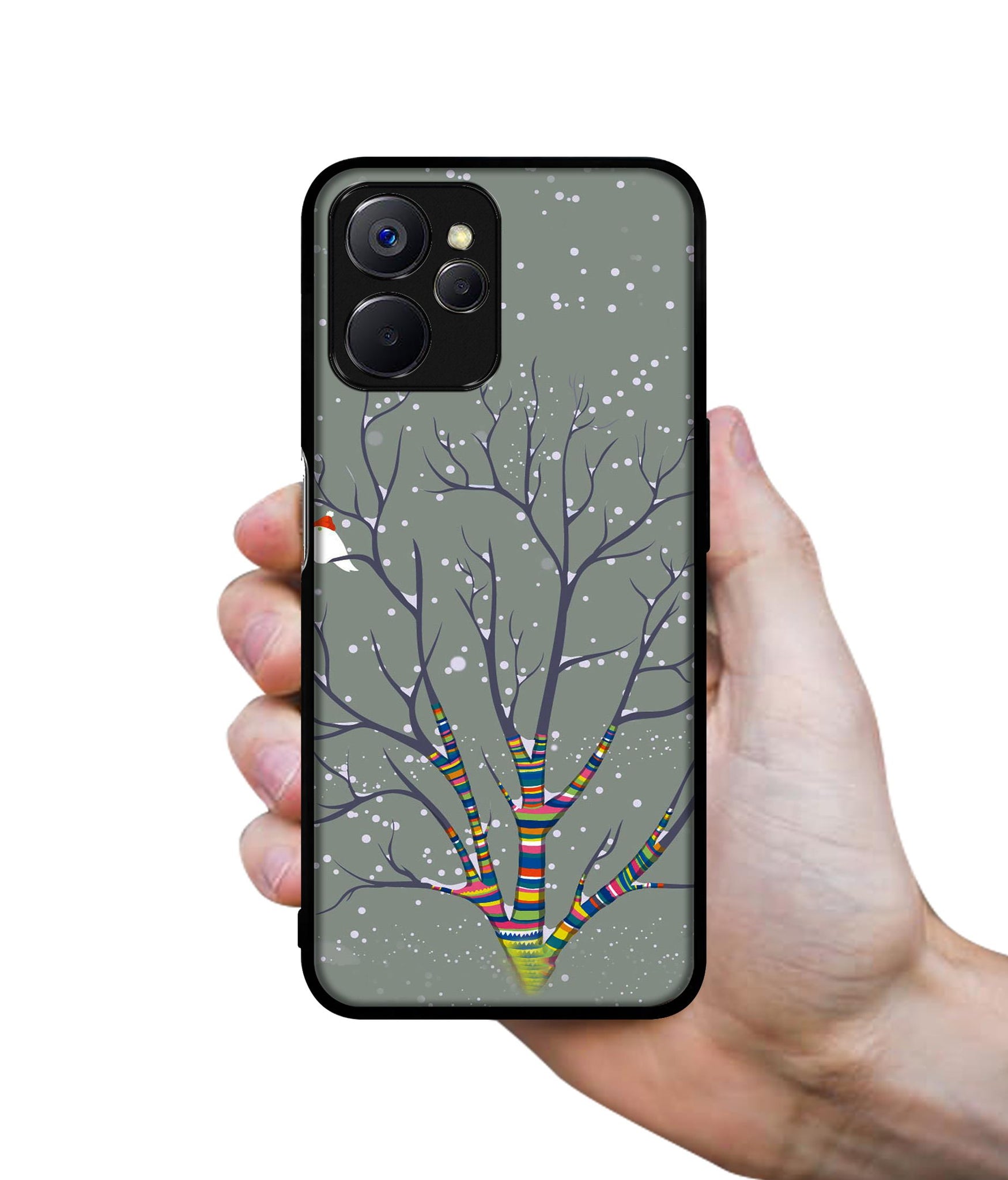 Winter Pattern Print Designer 2D Printed Back Case Cover for Realme 10 5G