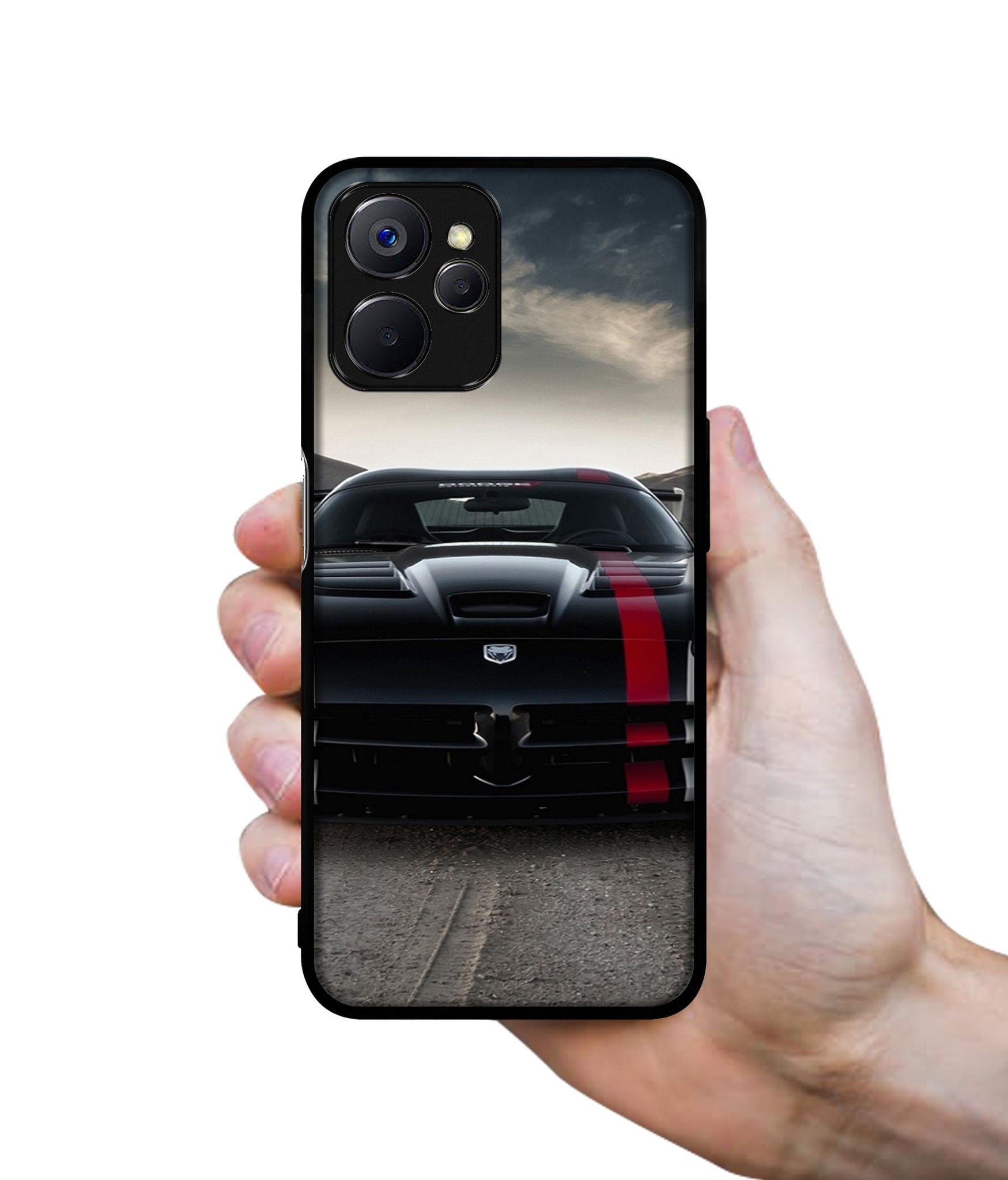 Sports Car Pattern Designer 2D Printed Back Case Cover for Realme 10 5G