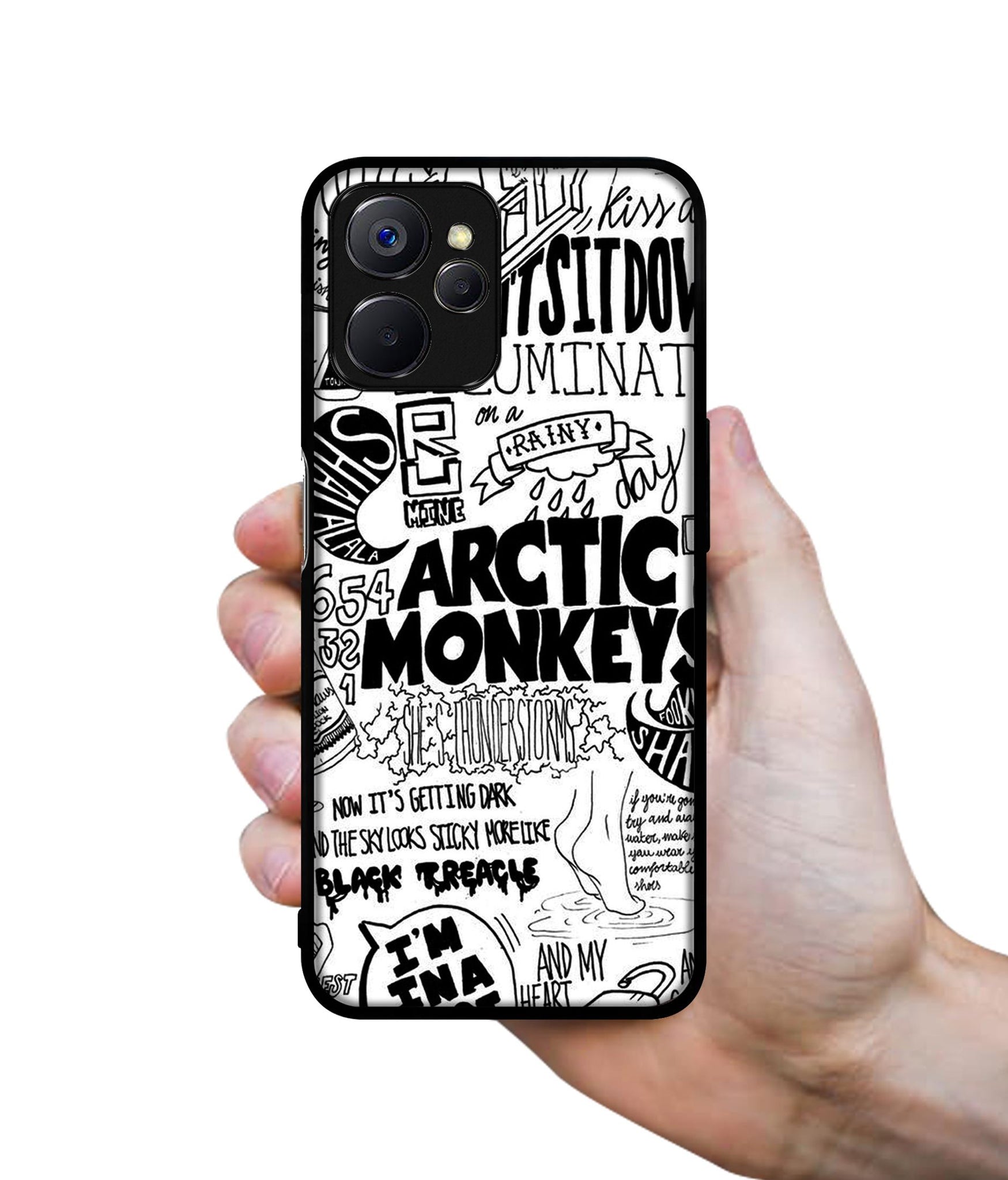 Arctic Monkeys Pattern Designer 2D Printed Back Case Cover for Realme 10 5G