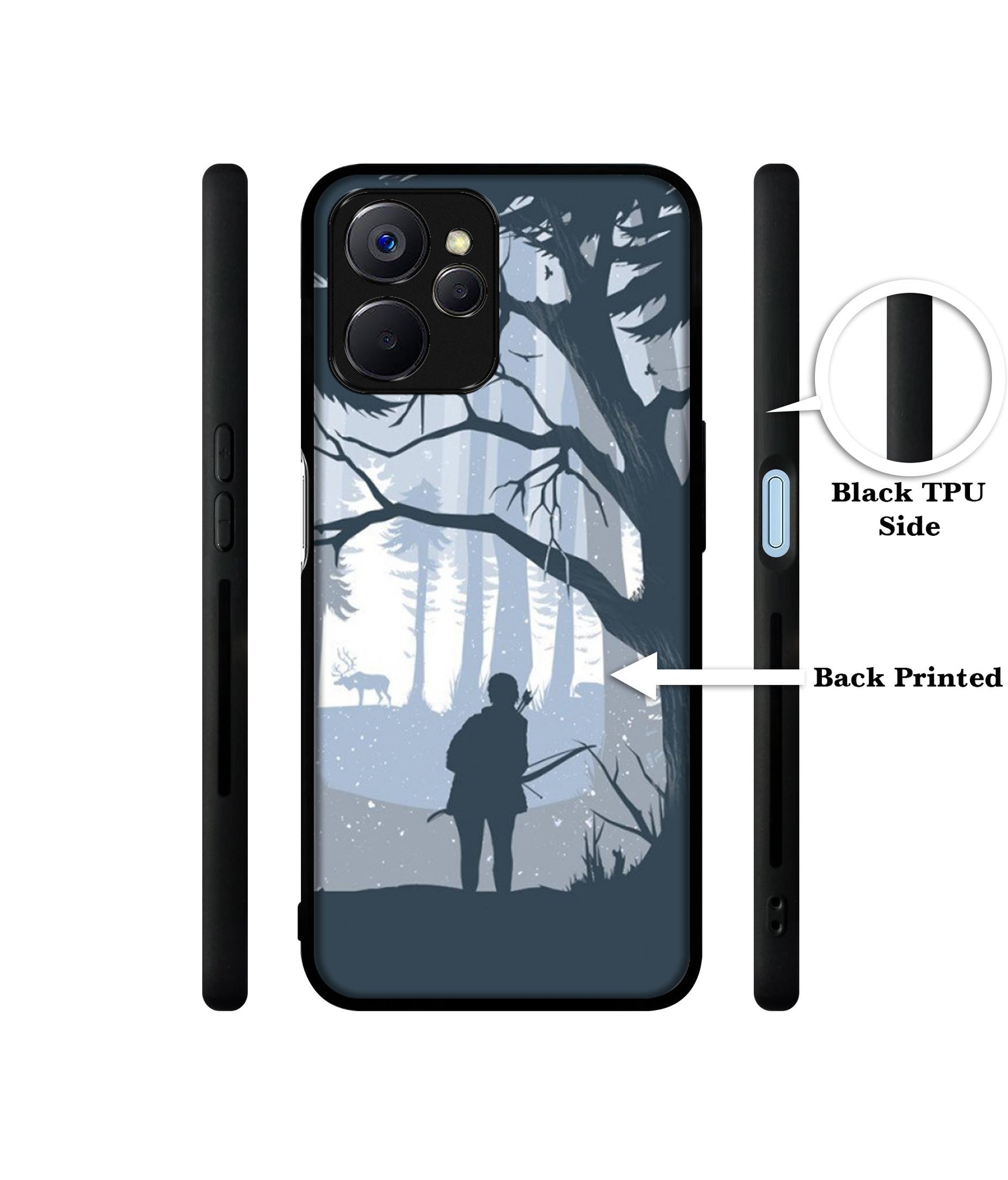 Hunter Designer 2D Printed Back Case Cover for Realme 10 5G