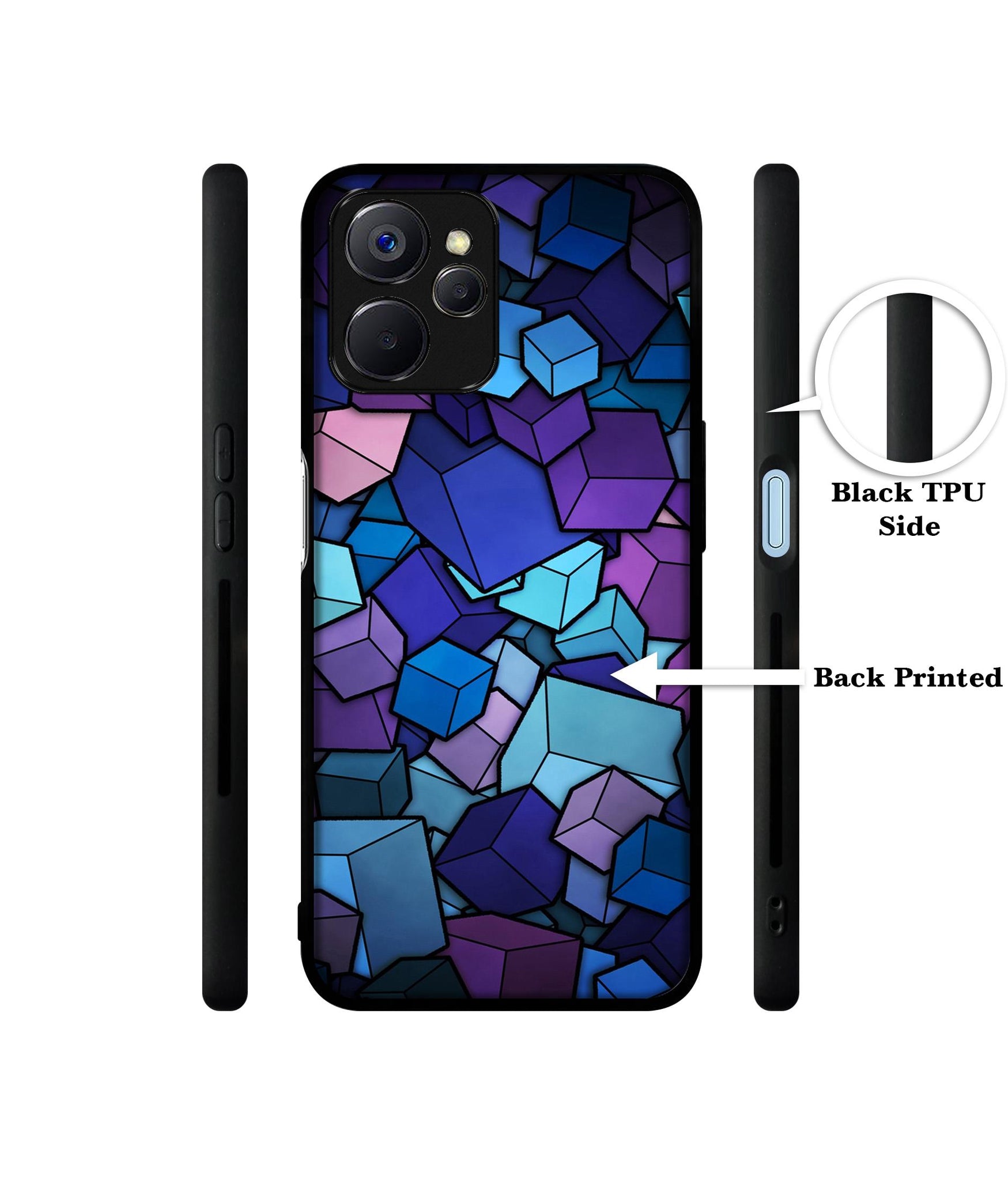 Color Box Designer 2D Printed Back Case Cover for Realme 10 5G