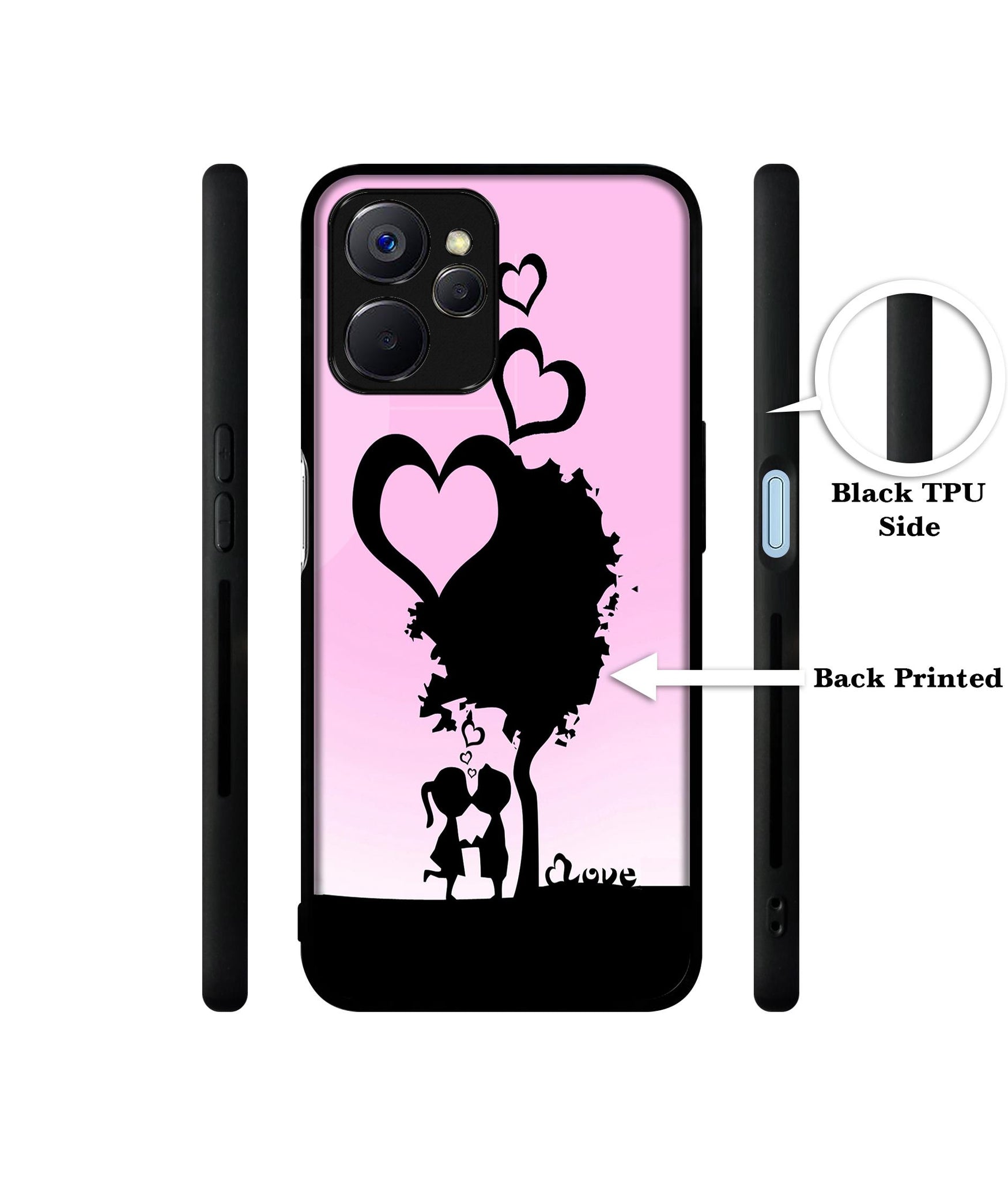 Sweet Love Designer 2D Printed Back Case Cover for Realme 10 5G