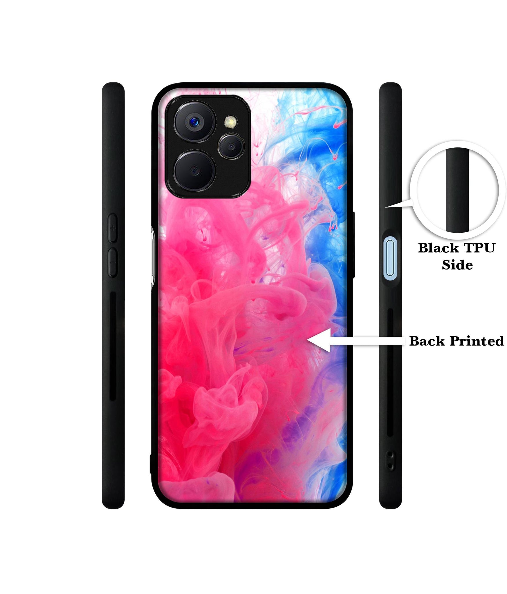 Fractal Paint Designer 2D Printed Back Case Cover for Realme 10 5G