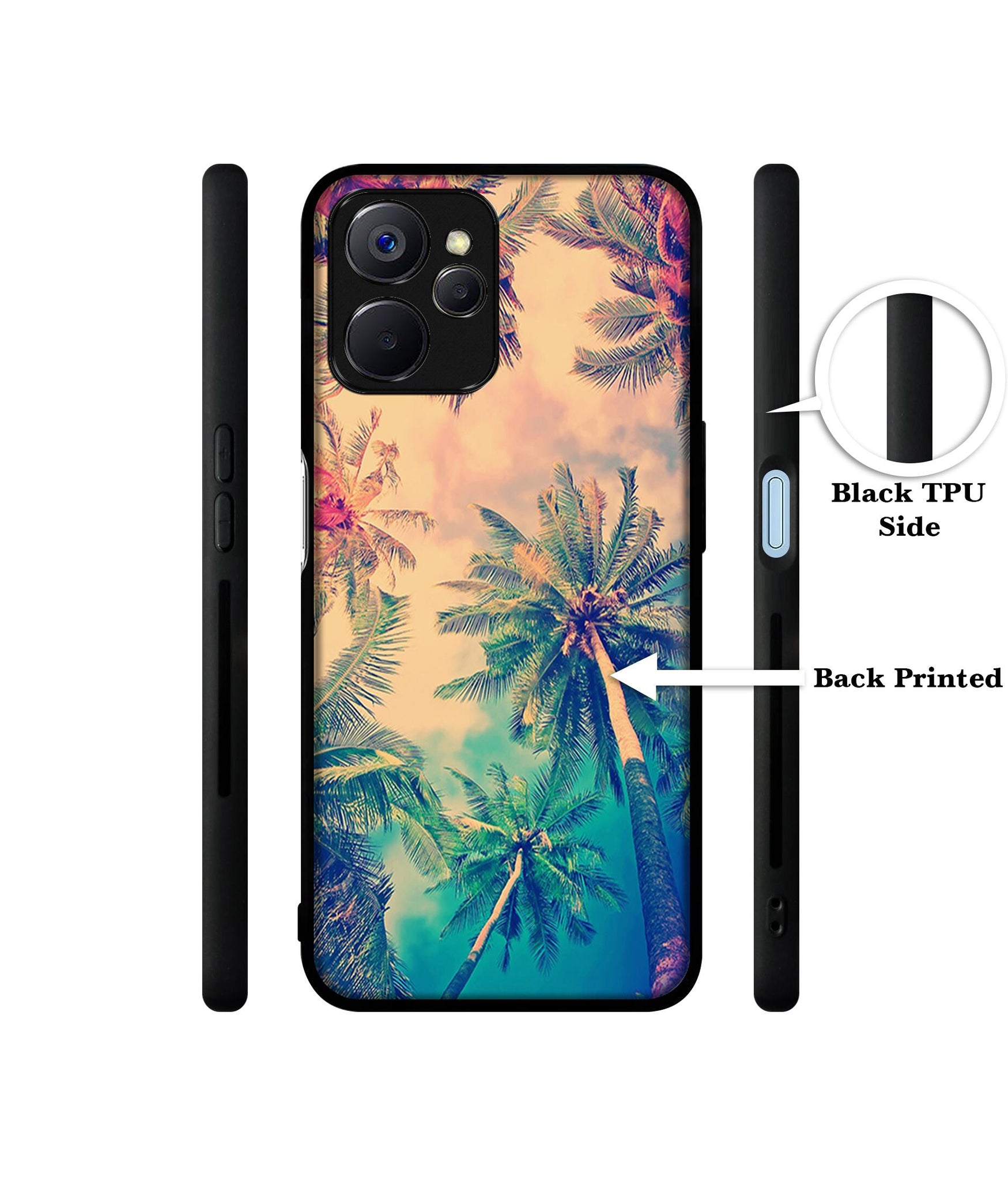 Trees Designer 2D Printed Back Case Cover for Realme 10 5G