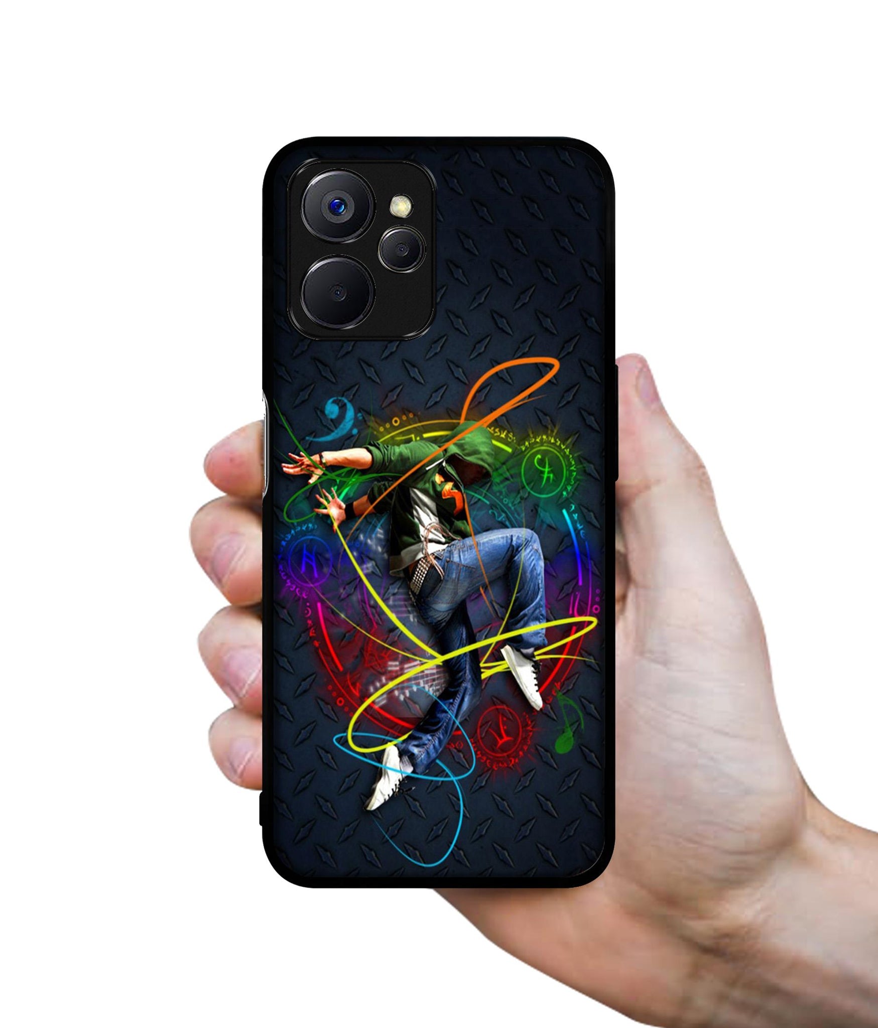Boy With Music Designer 2D Printed Back Case Cover for Realme 10 5G