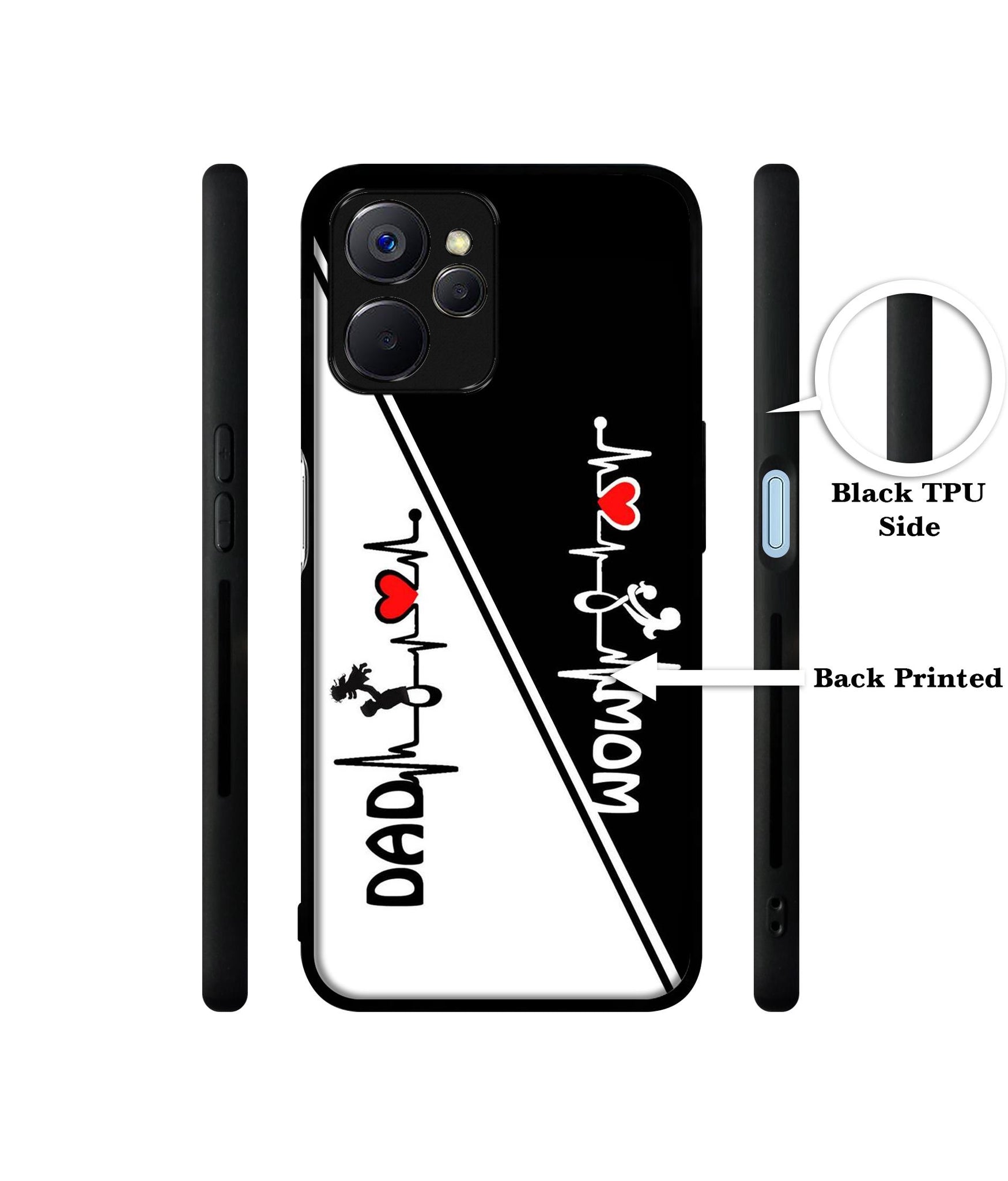 Mom and Dad Lover Designer 2D Printed Back Case Cover for Realme 10 5G