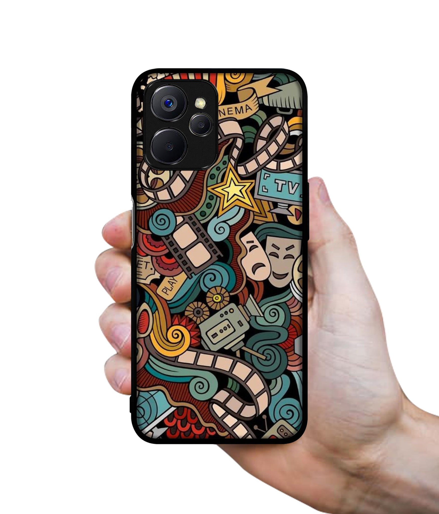 Movies Designer 2D Printed Back Case Cover for Realme 10 5G