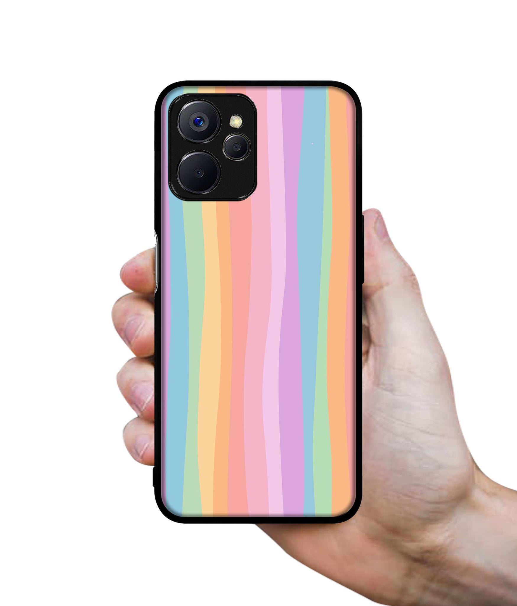 Cool Rainbow Designer 2D Printed Back Case Cover for Realme 10 5G