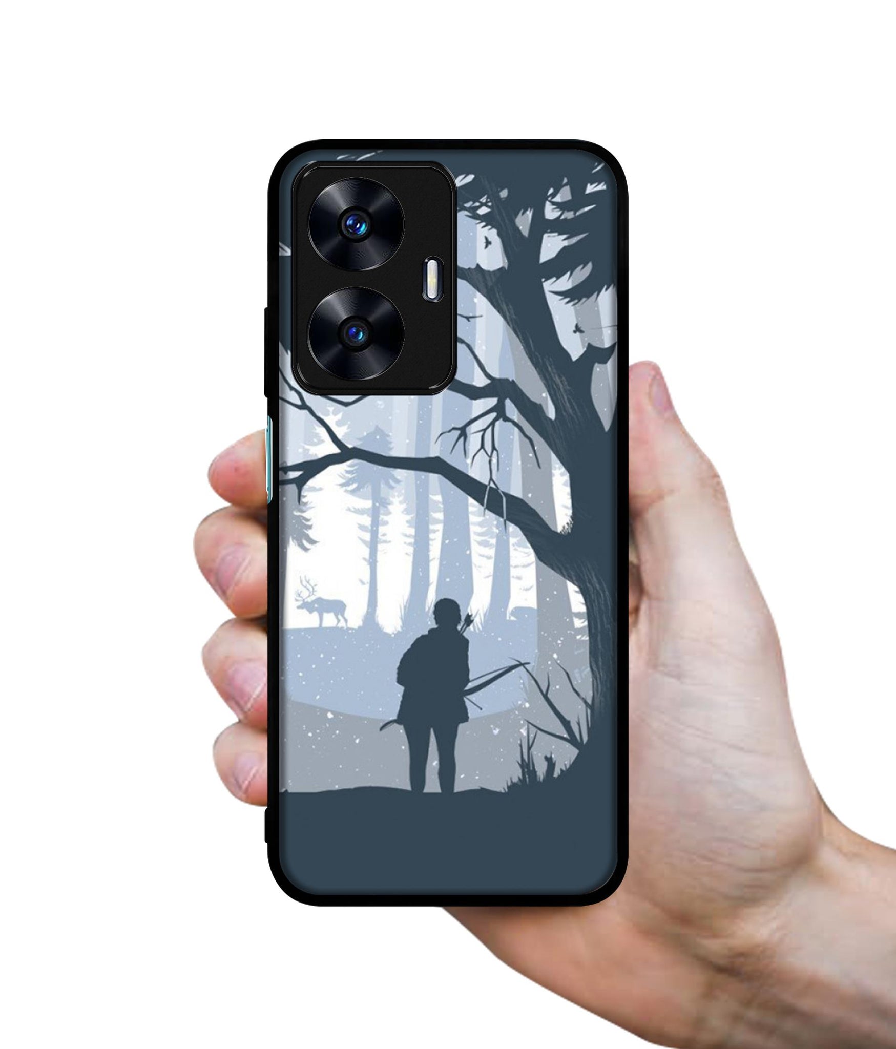 Hunter Designer 2D Printed Back Case Cover for Realme C55 4G / Narzo N55 4G