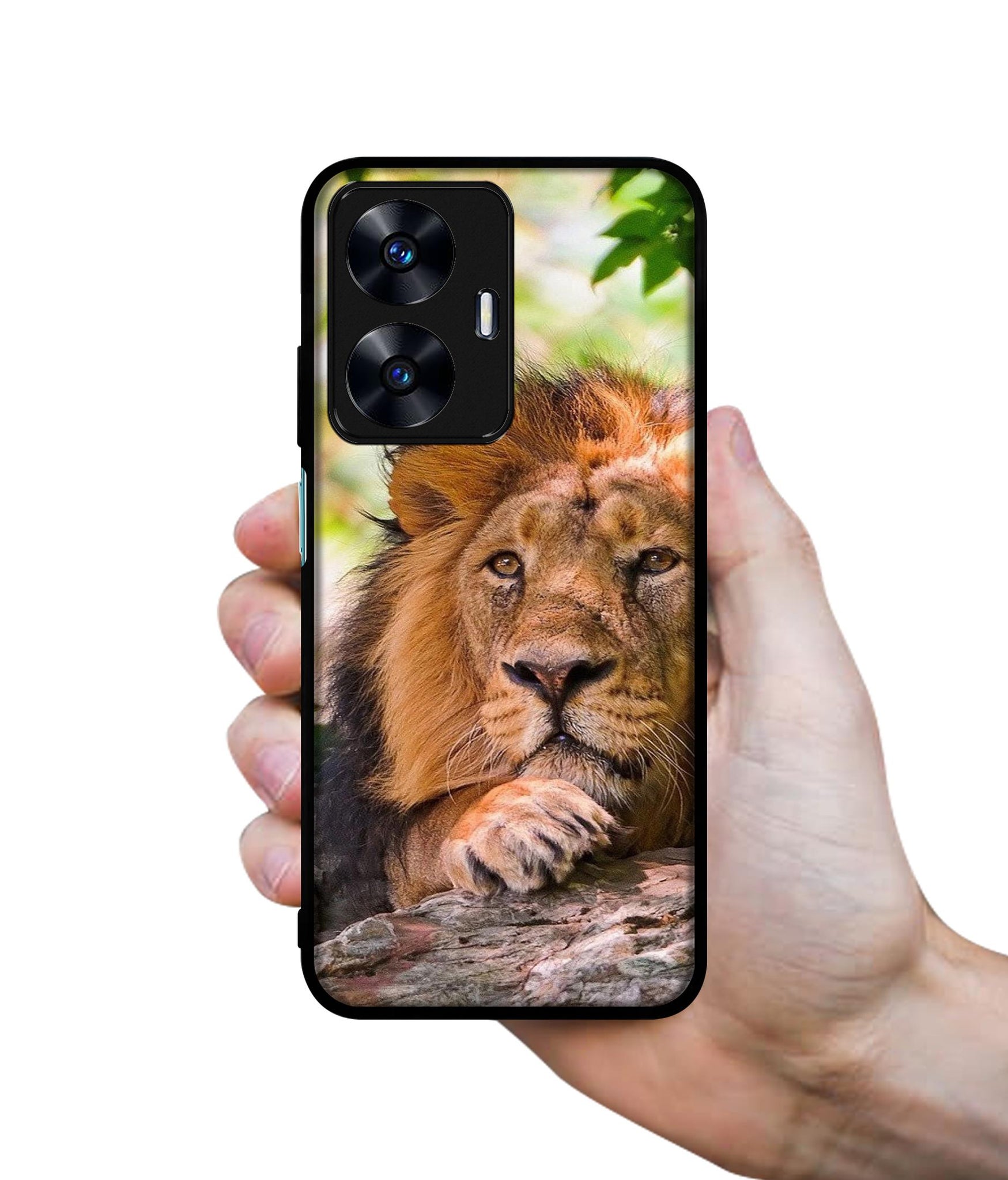Tiger Pattern Print Designer 2D Printed Back Case Cover for Realme C55 4G / Narzo N55 4G