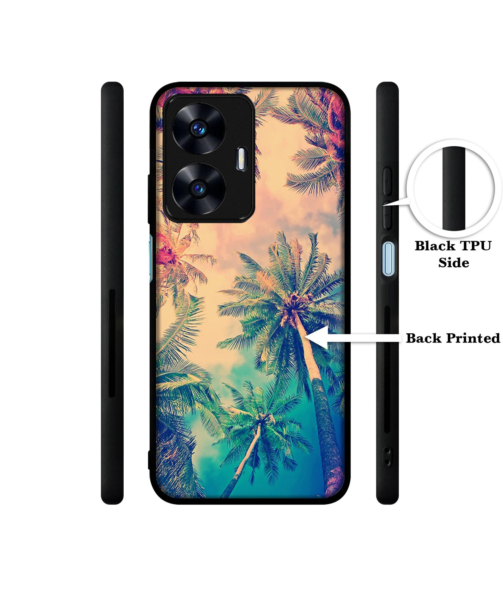 Trees Designer 2D Printed Back Case Cover for Realme C55 4G / Narzo N55 4G