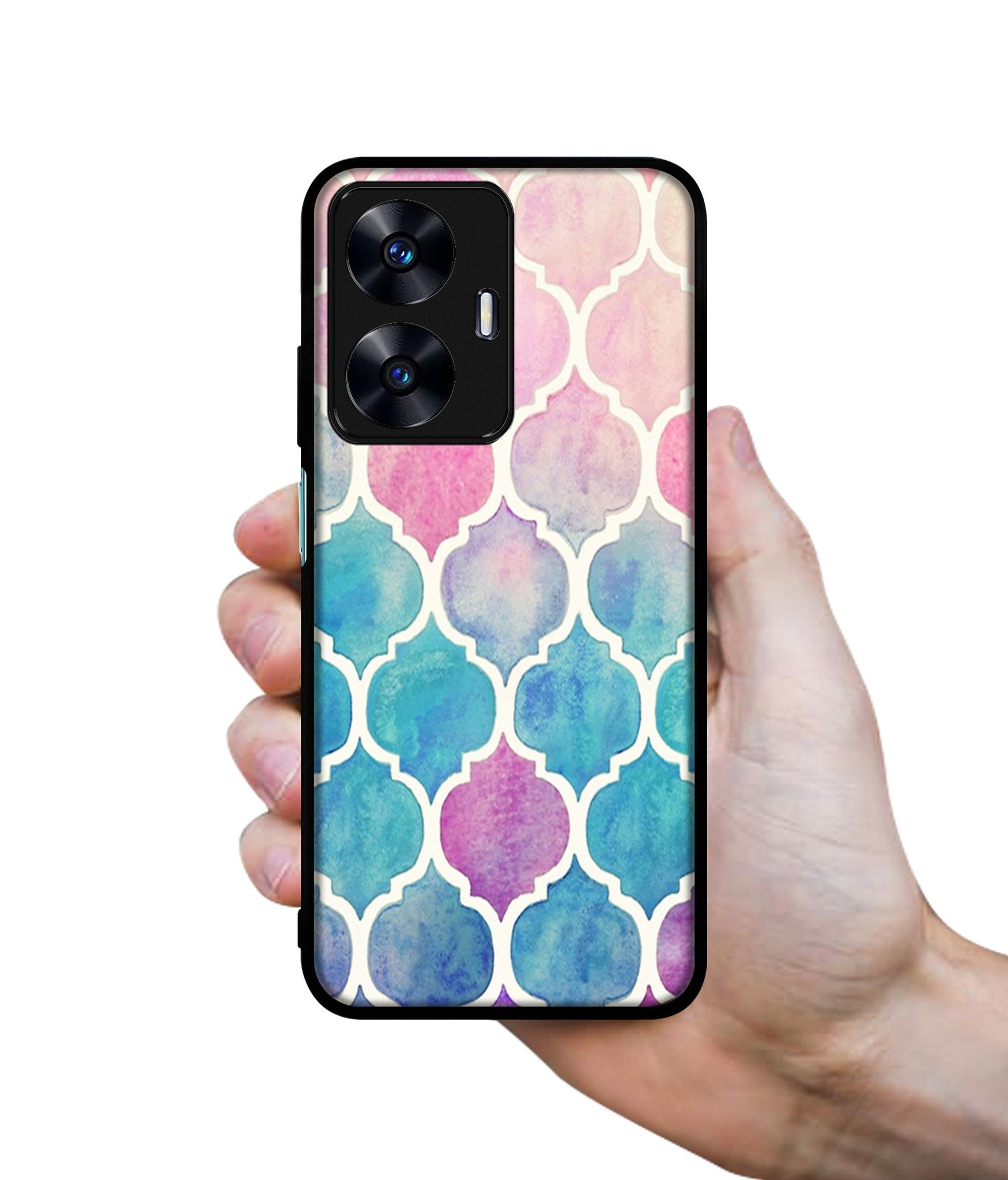 Patterns Art Designer 2D Printed Back Case Cover for Realme C55 4G / Narzo N55 4G