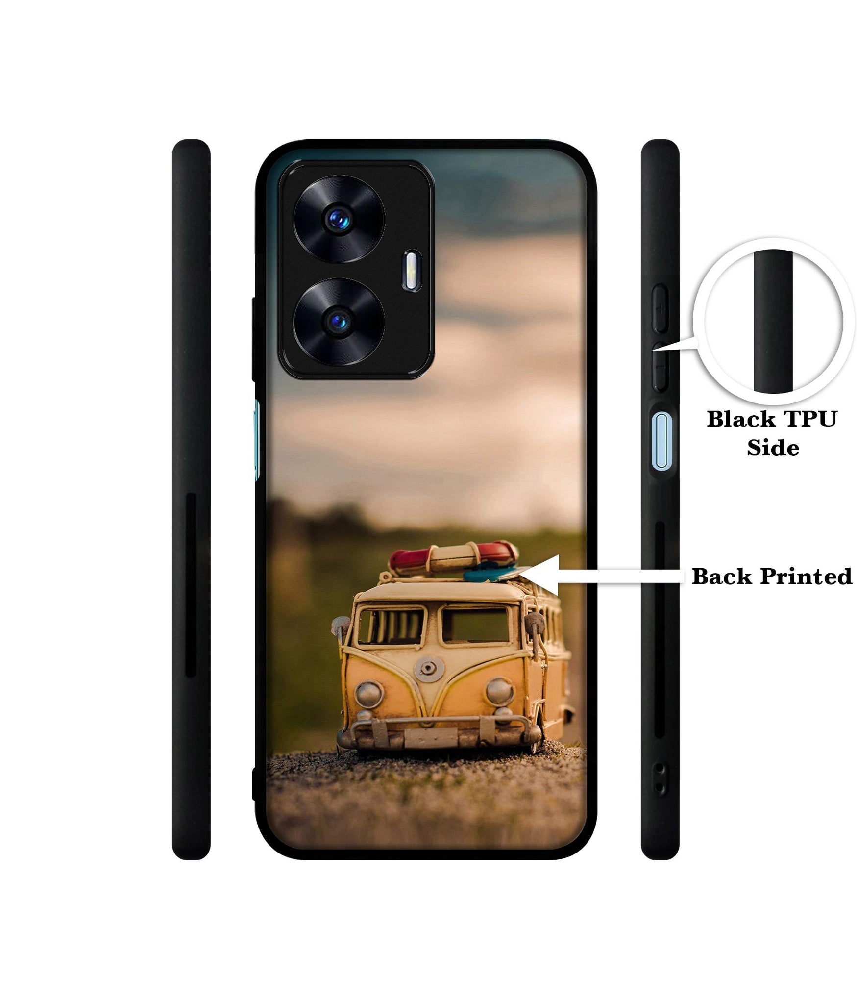 Toy Car Designer 2D Printed Back Case Cover for Realme C55 4G / Narzo N55 4G