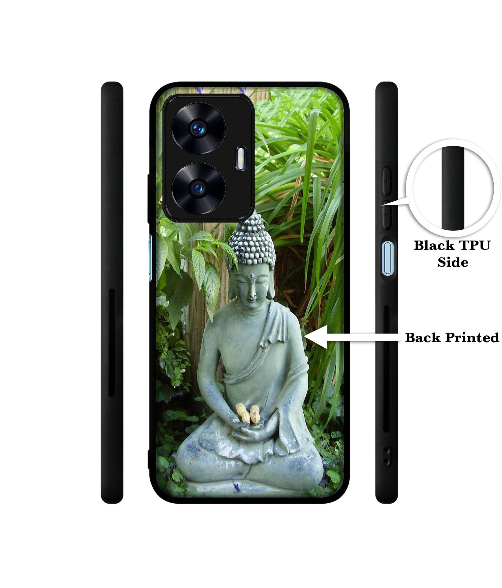 Buddhism Designer 2D Printed Back Case Cover for Realme C55 4G / Narzo N55 4G