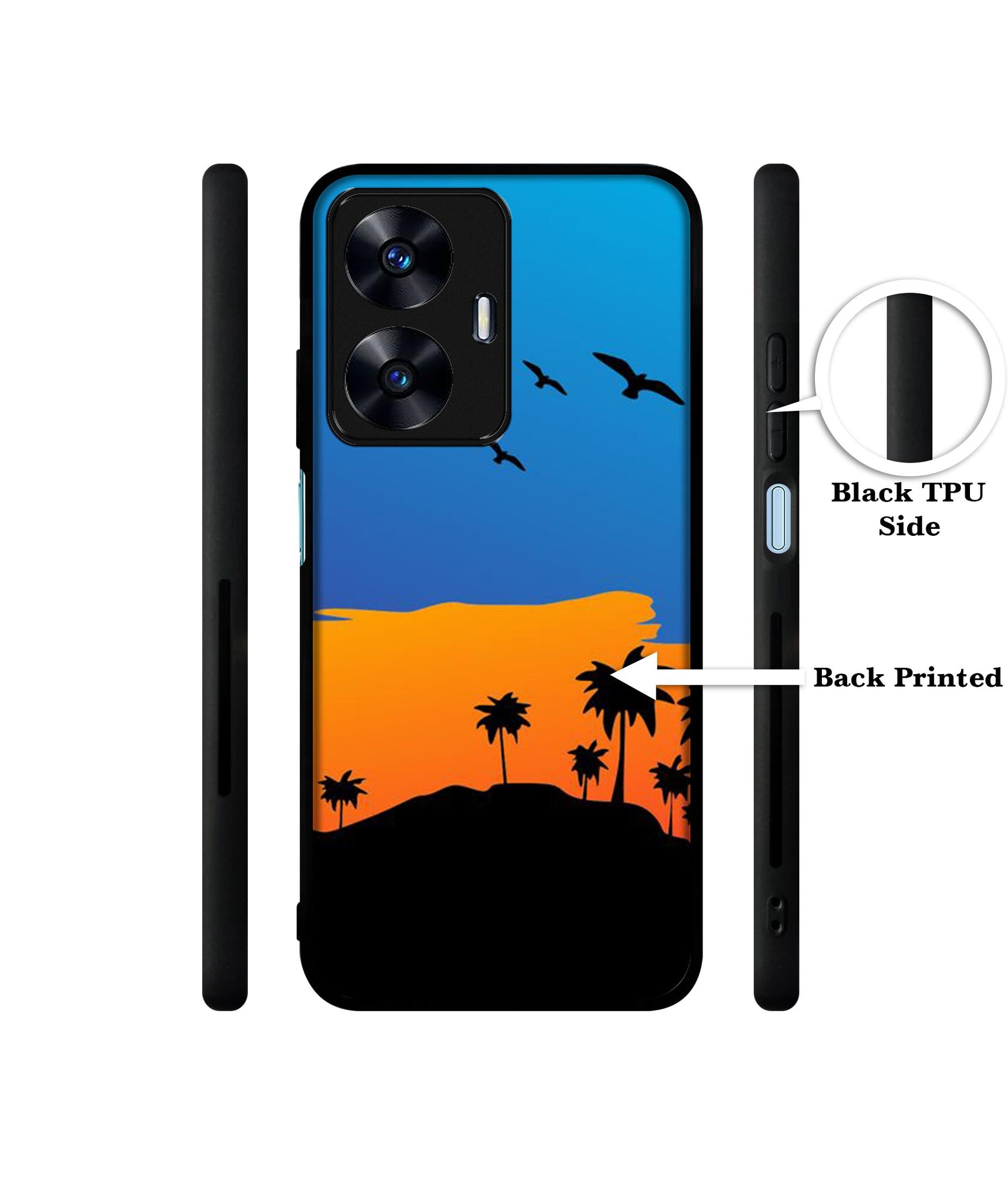 Nature Designer 2D Printed Back Case Cover for Realme C55 4G / Narzo N55 4G