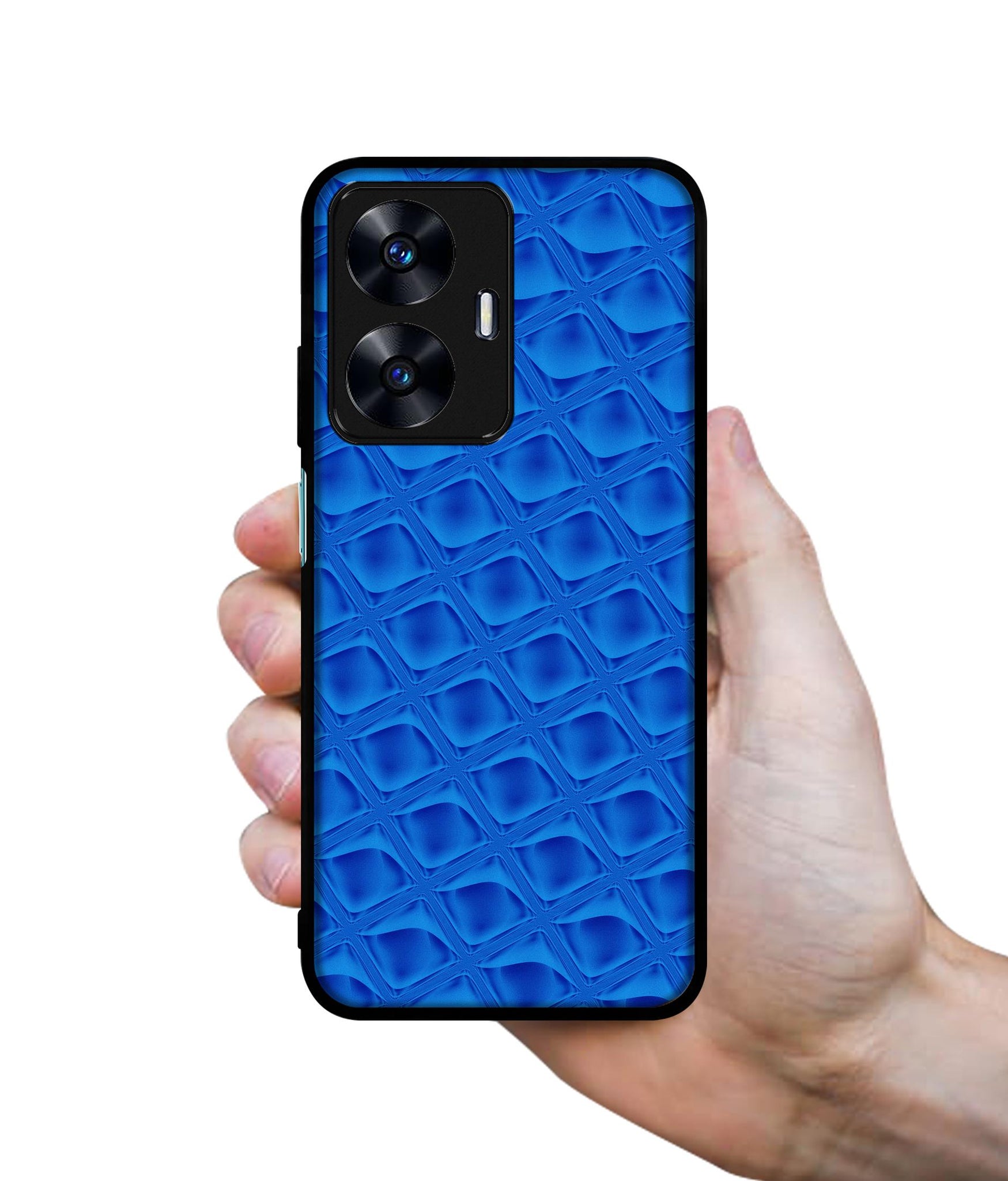 Blue Diamond Designer 2D Printed Back Case Cover for Realme C55 4G / Narzo N55 4G