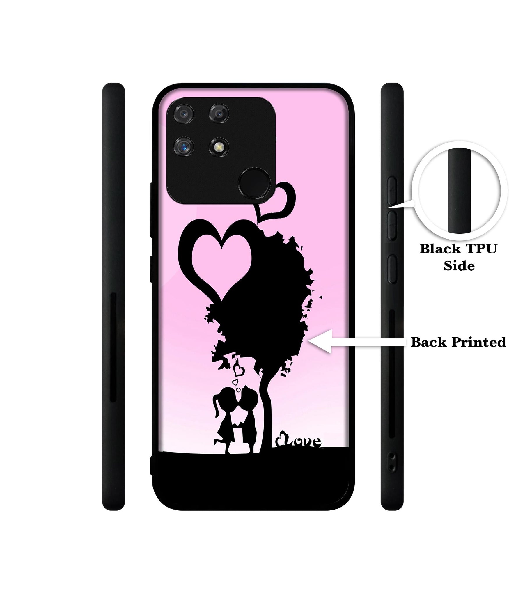 Sweet Love Designer 2D Printed Back Case Cover for Realme Narzo 50A 4G