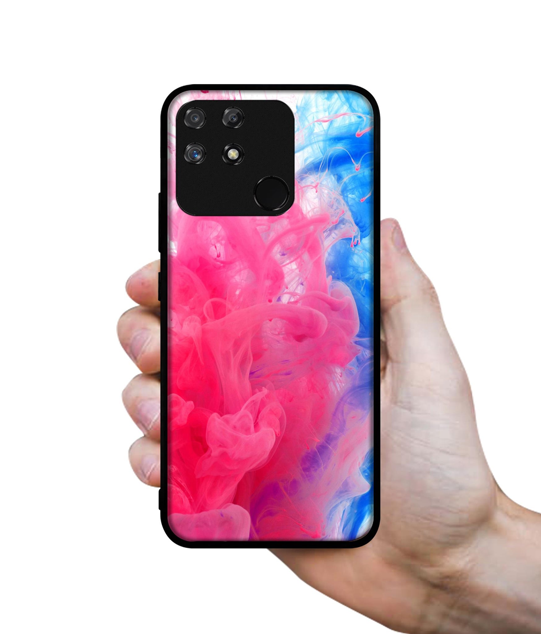 Fractal Paint Designer 2D Printed Back Case Cover for Realme Narzo 50A 4G