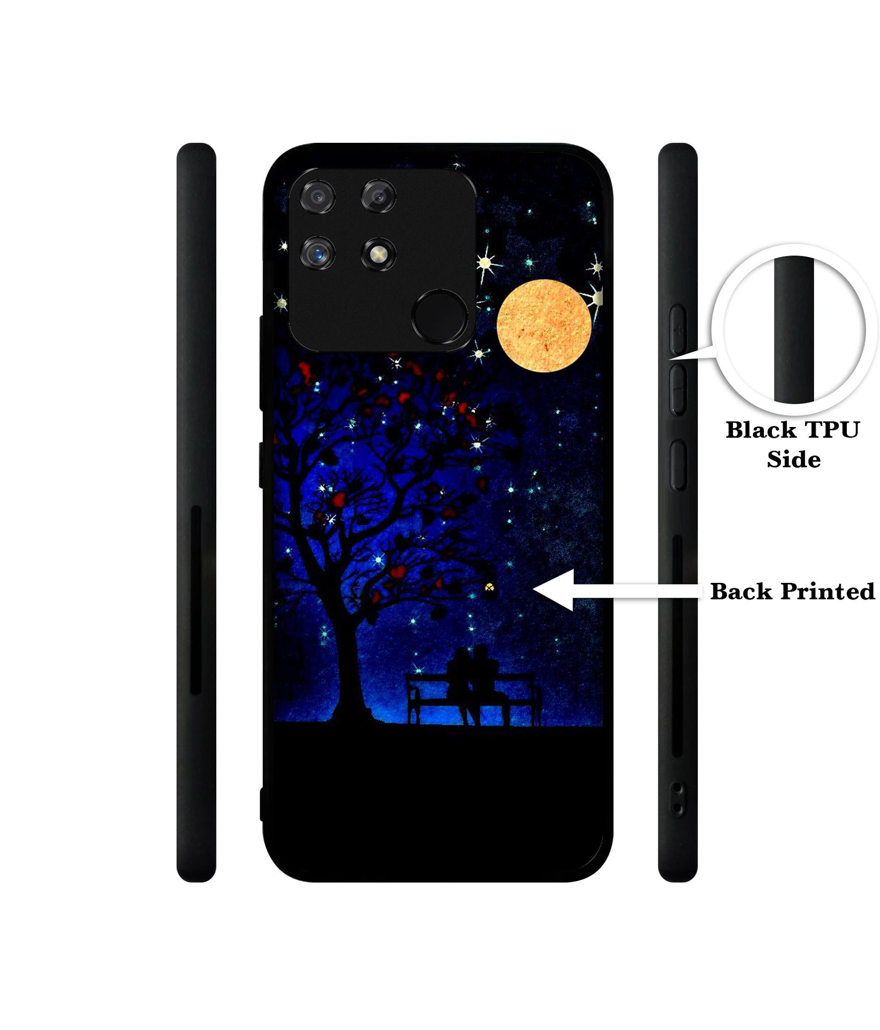 Blue Sky Designer 2D Printed Back Case Cover for Realme Narzo 50A 4G