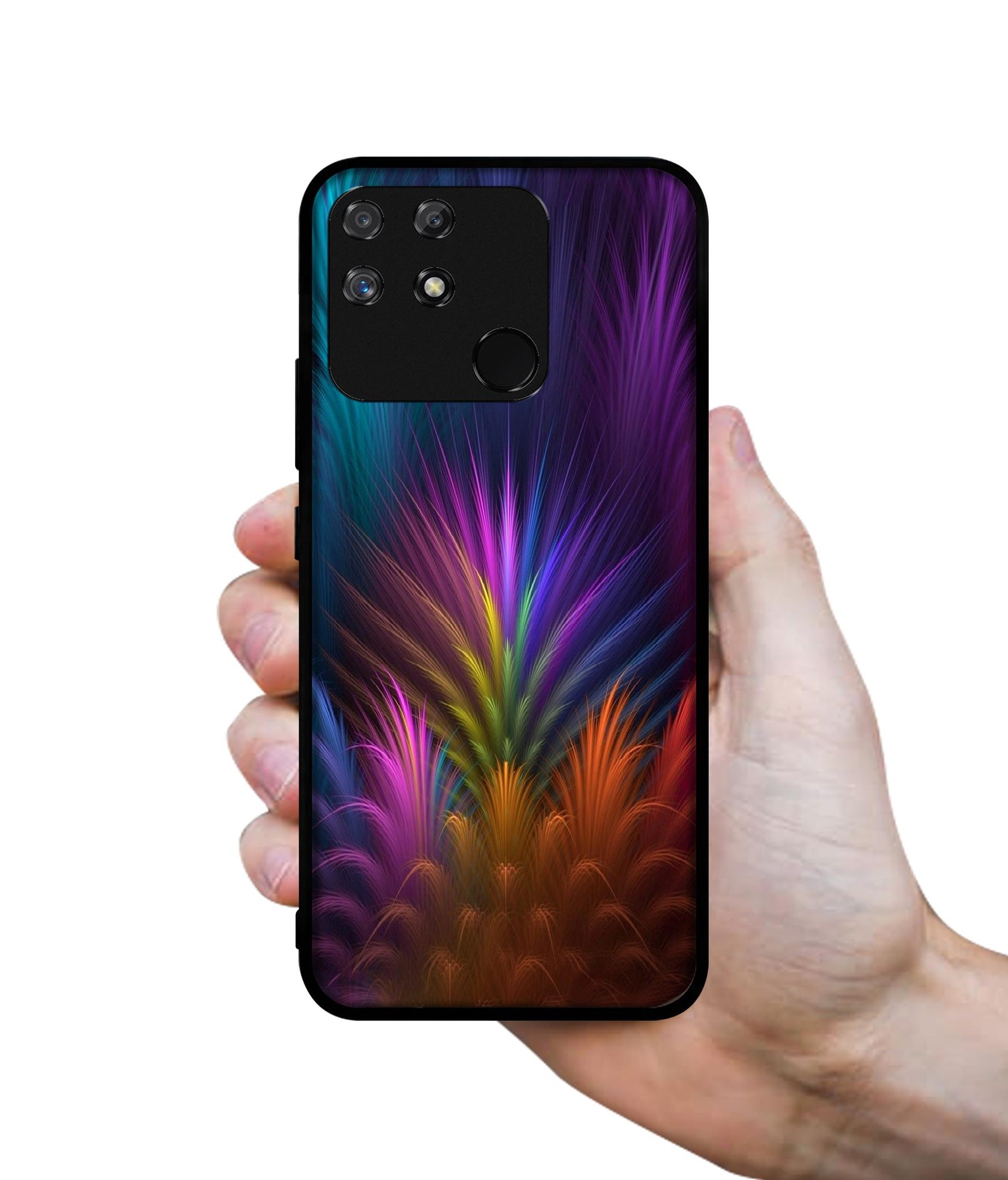 Multicoloured Designer 2D Printed Back Case Cover for Realme Narzo 50A 4G