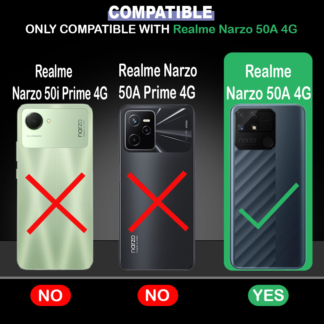 3D Balloons Designer 2D Printed Back Case Cover for Realme Narzo 50A 4G
