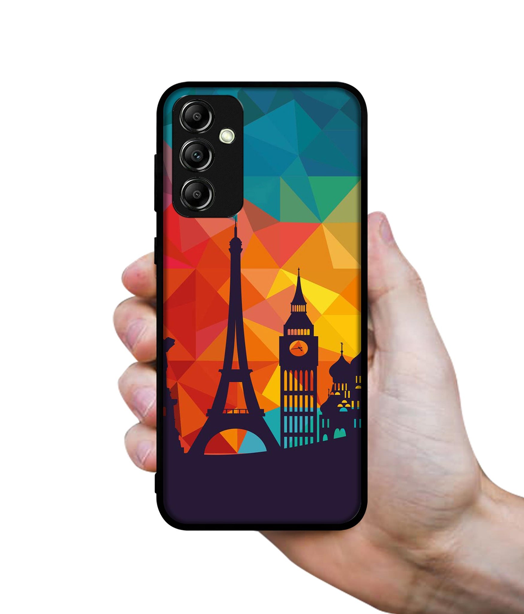 Colored Paris Designer 2D Printed Back Case Cover for Samsung Galaxy A34 5G