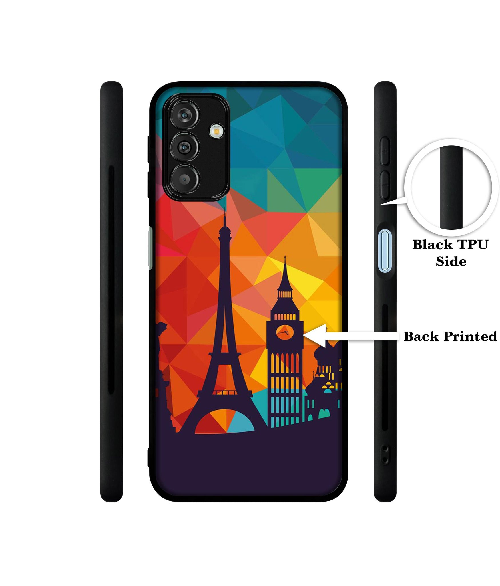 Colored Paris Designer 2D Printed Back Case Cover for Samsung Galaxy M13 4G / F13 4G