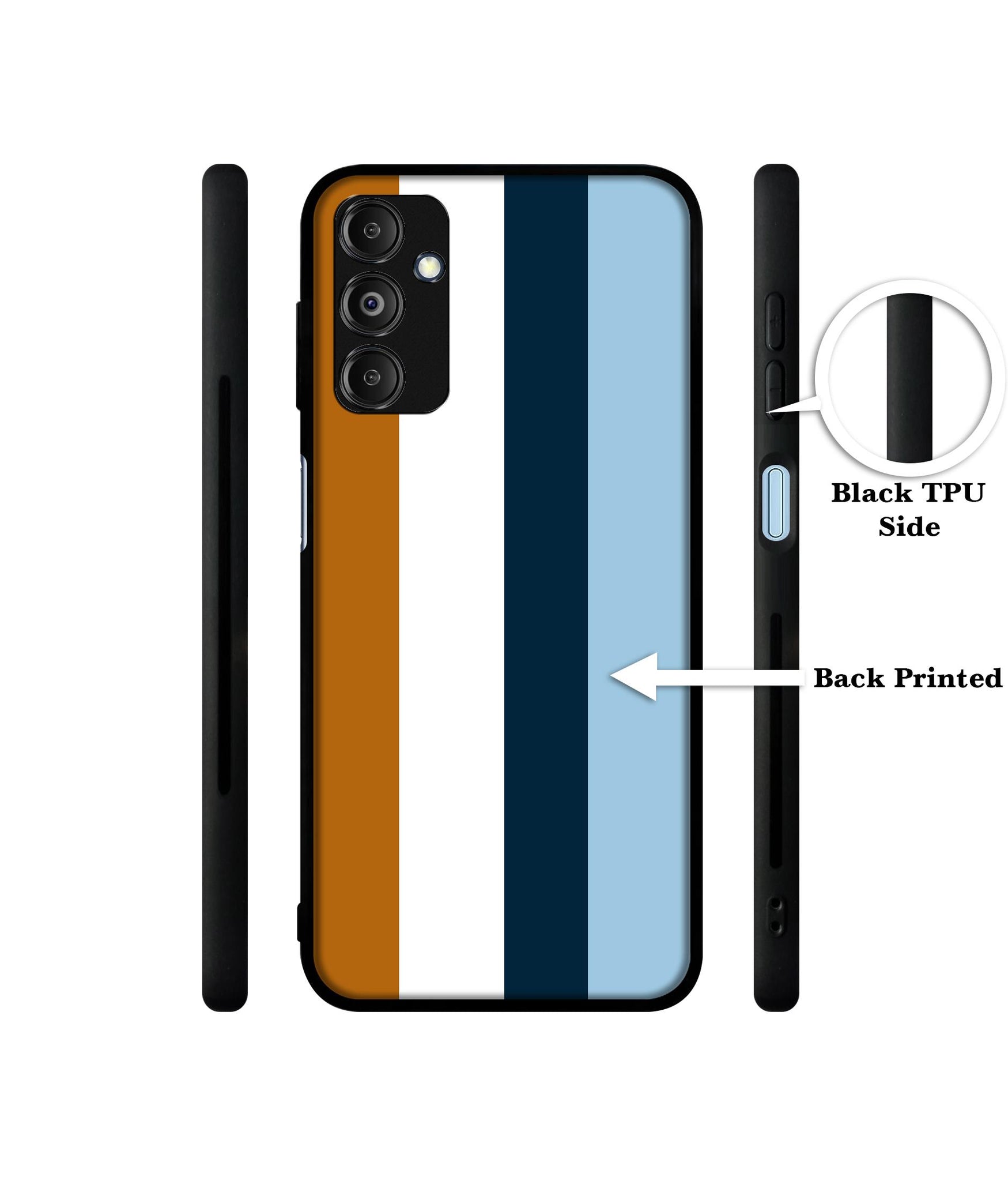 Color Stripes Designer 2D Printed Back Case Cover for Samsung Galaxy M14 5G