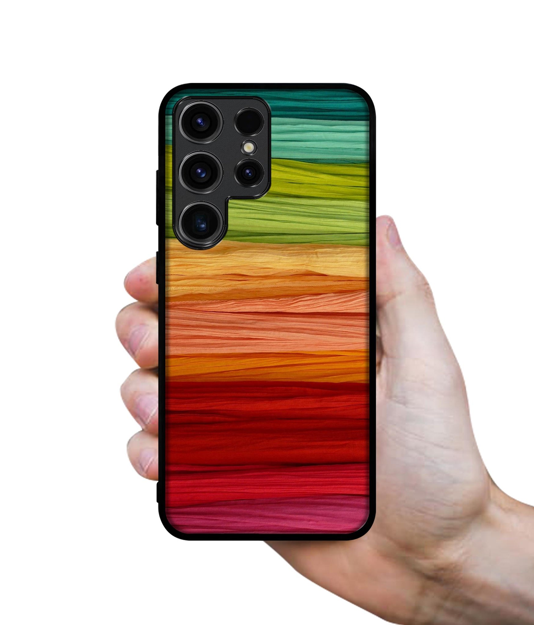 Colorful Thread Designer 2D Printed Back Case Cover for Samsung Galaxy S23 Ultra 5G