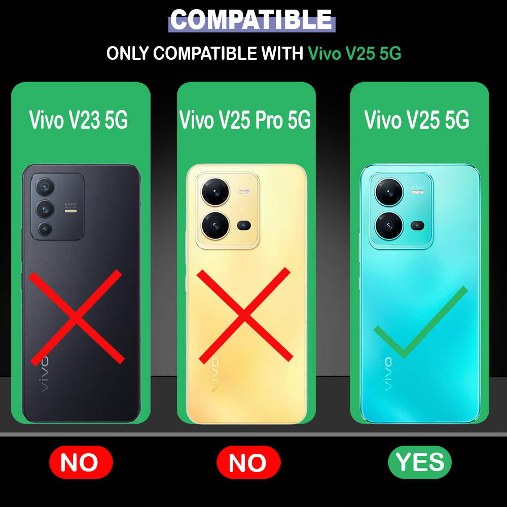 Colored Paris Designer 2D Printed Back Case Cover for Vivo V25 5G