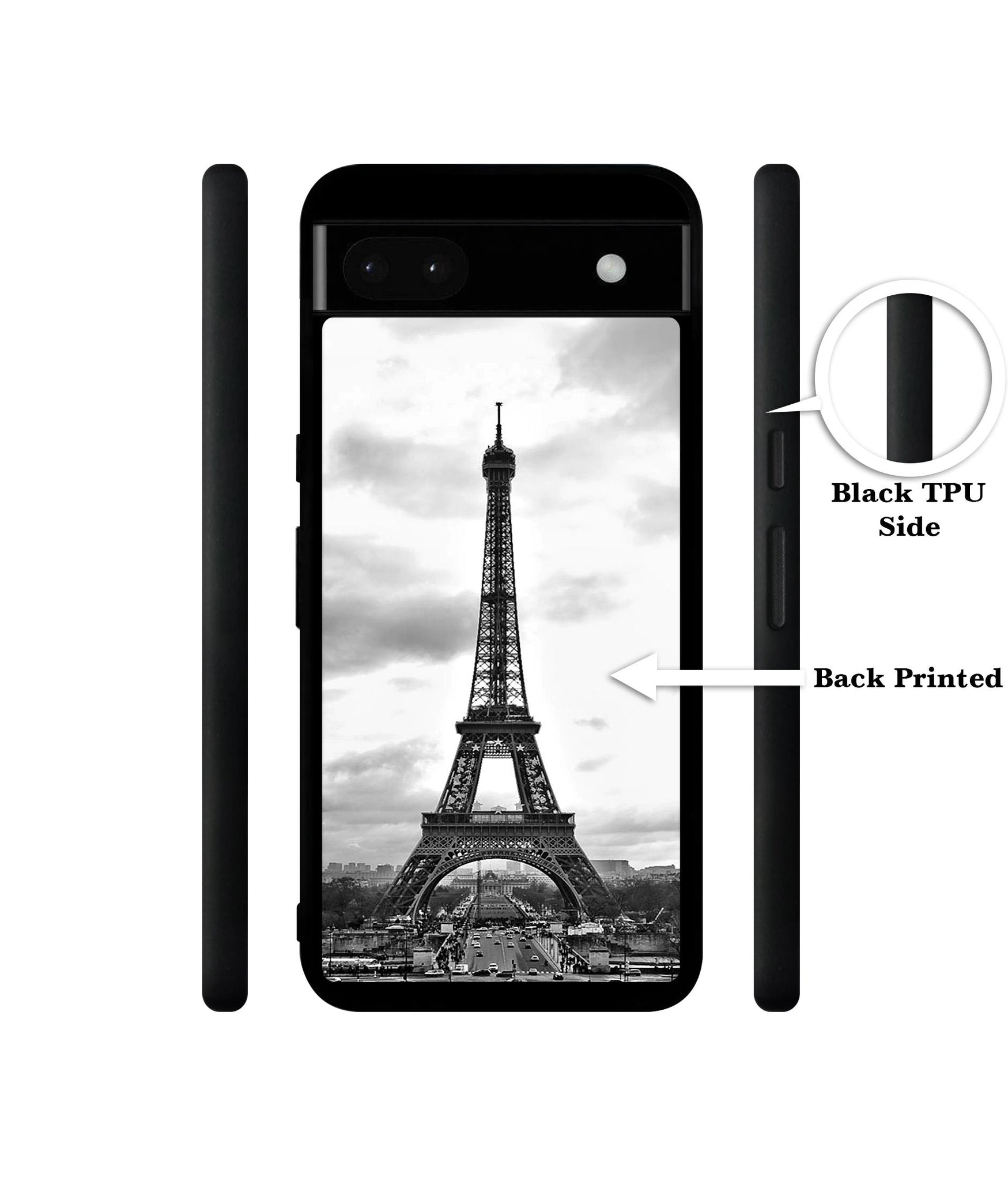Eiffel Tower Designer 2D Printed Back Case Cover for Google Pixel 6a 5G