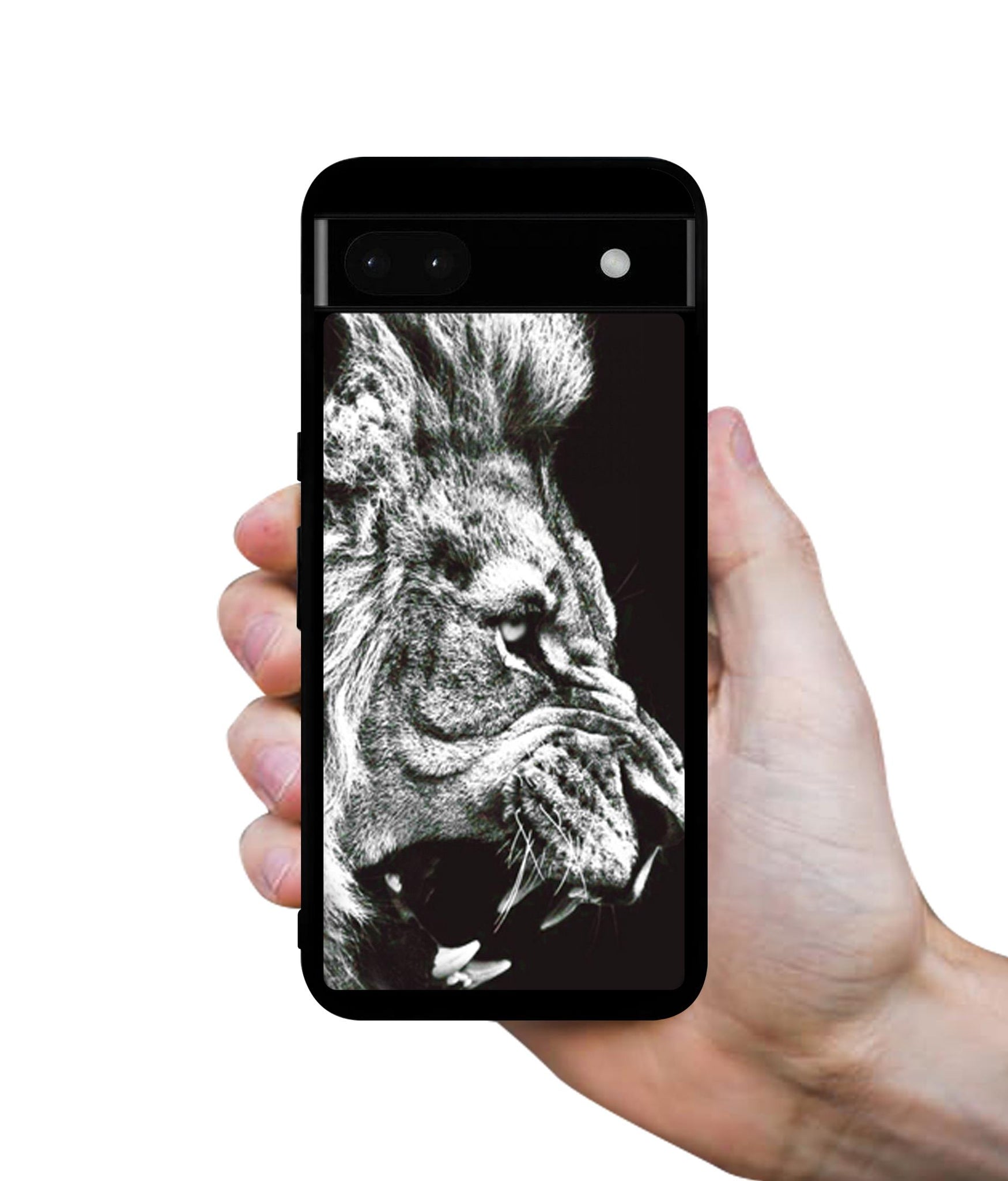 Angry Lion Designer 2D Printed Back Case Cover for Google Pixel 6a 5G