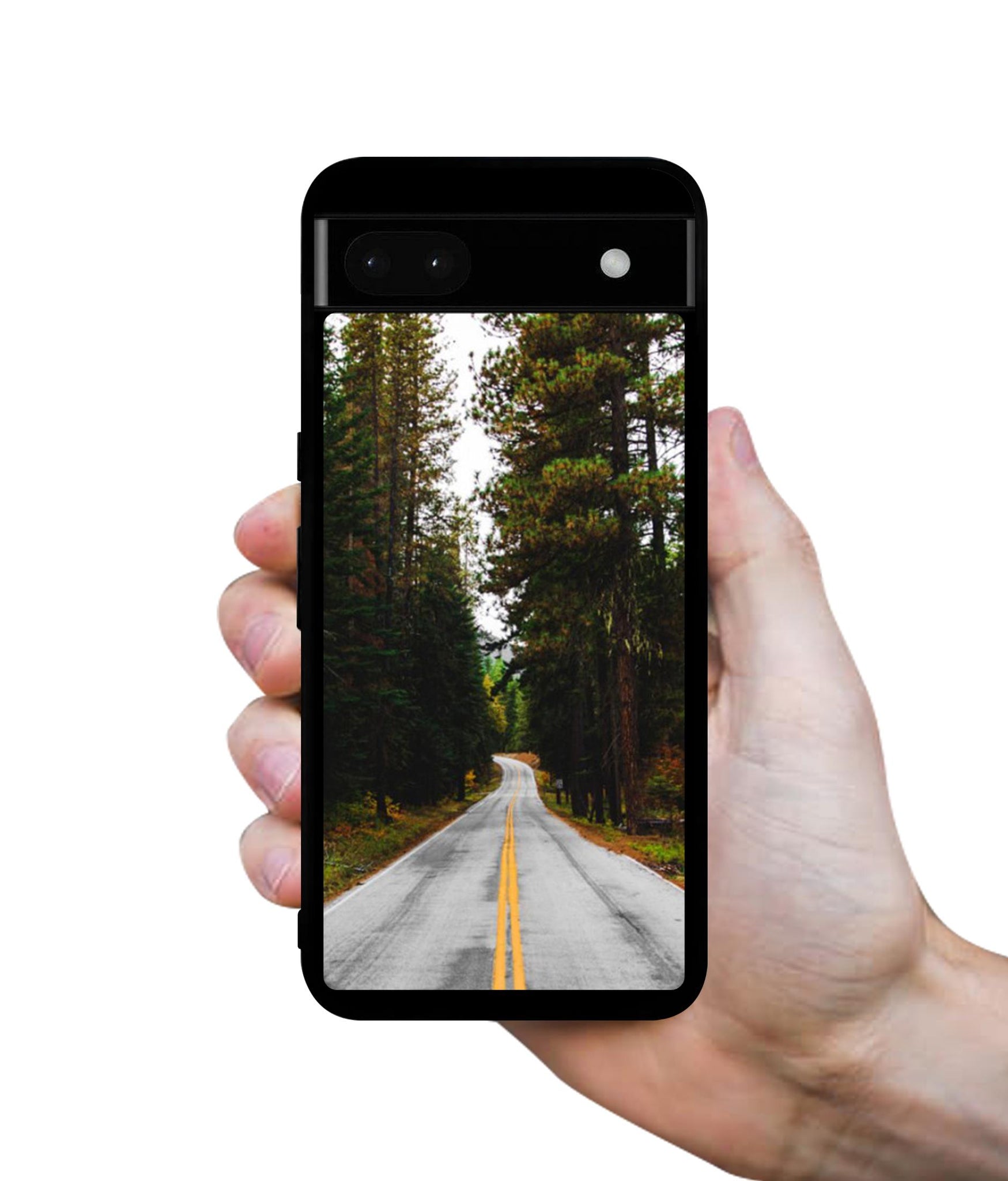 Road Photo Designer 2D Printed Back Case Cover for Google Pixel 6a 5G