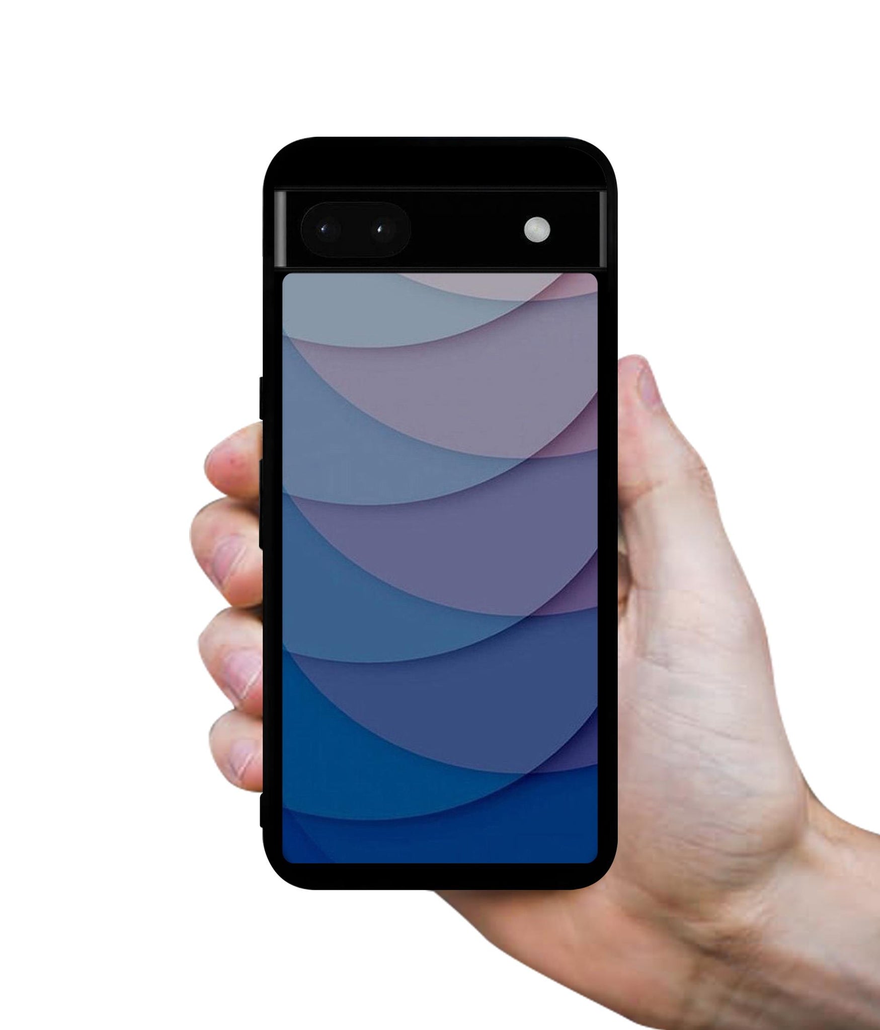 Waves Pattern Print Designer 2D Printed Back Case Cover for Google Pixel 6a 5G