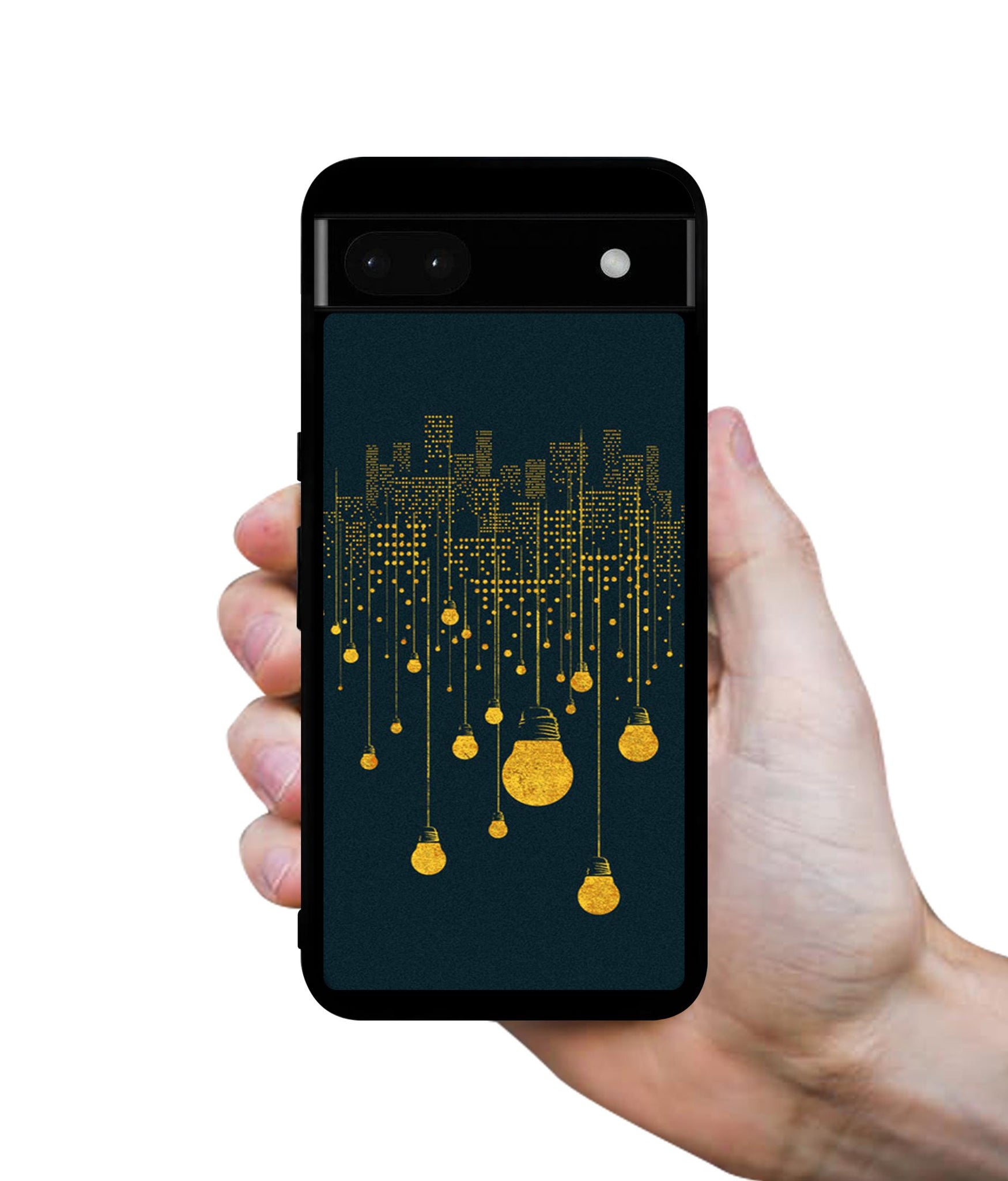 City Light Pattern Designer 2D Printed Back Case Cover for Google Pixel 6a 5G