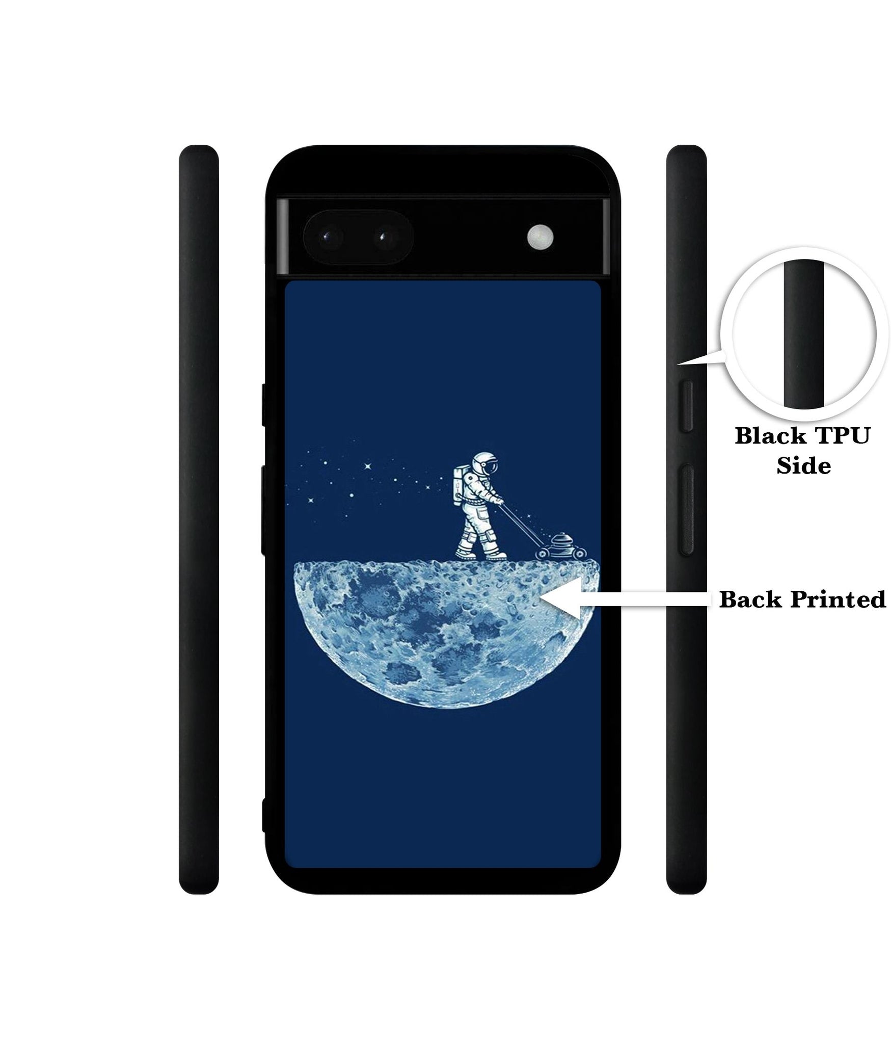 Moon Walk Designer 2D Printed Back Case Cover for Google Pixel 6a 5G