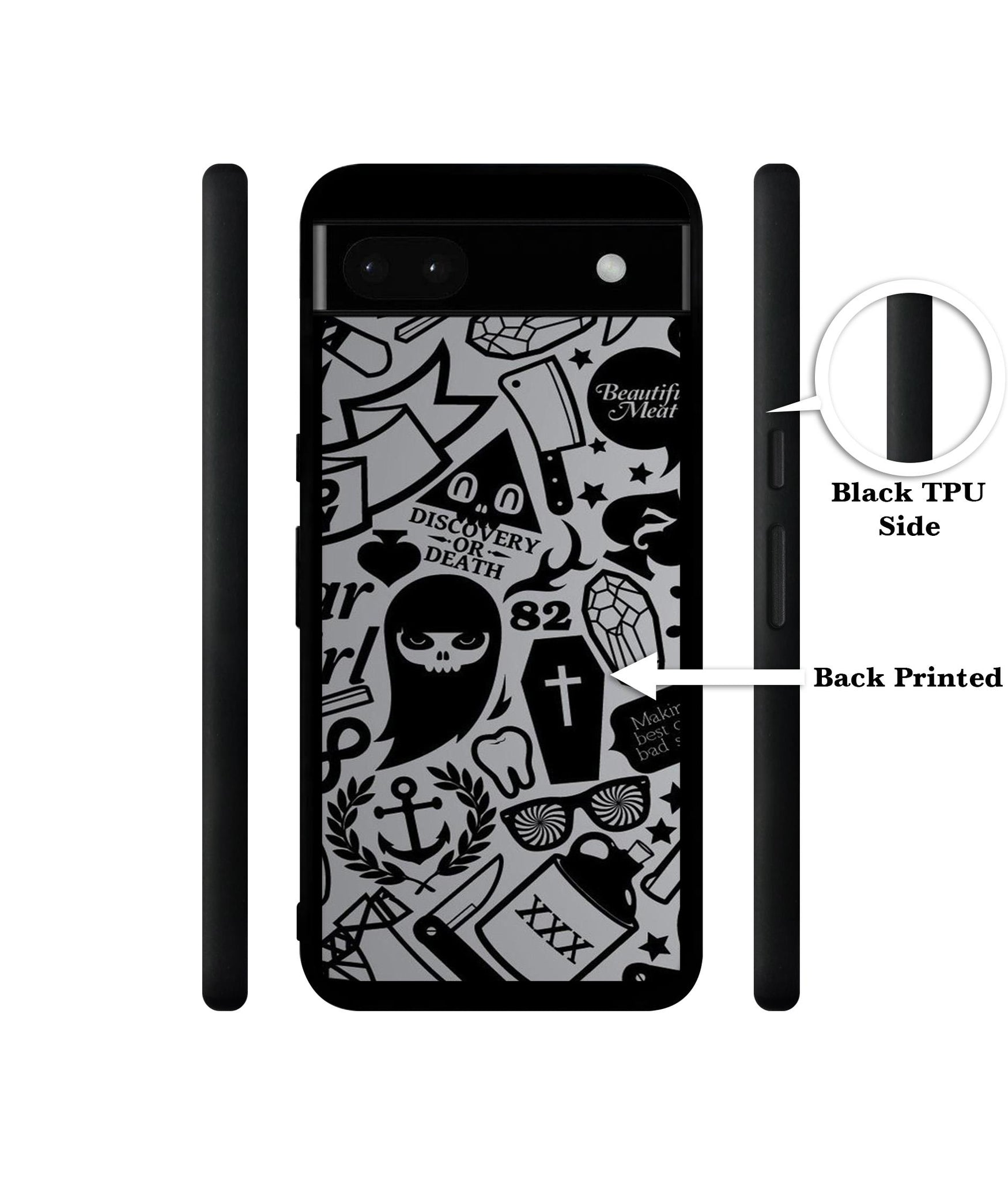 Discover Or Death Designer 2D Printed Back Case Cover for Google Pixel 6a 5G
