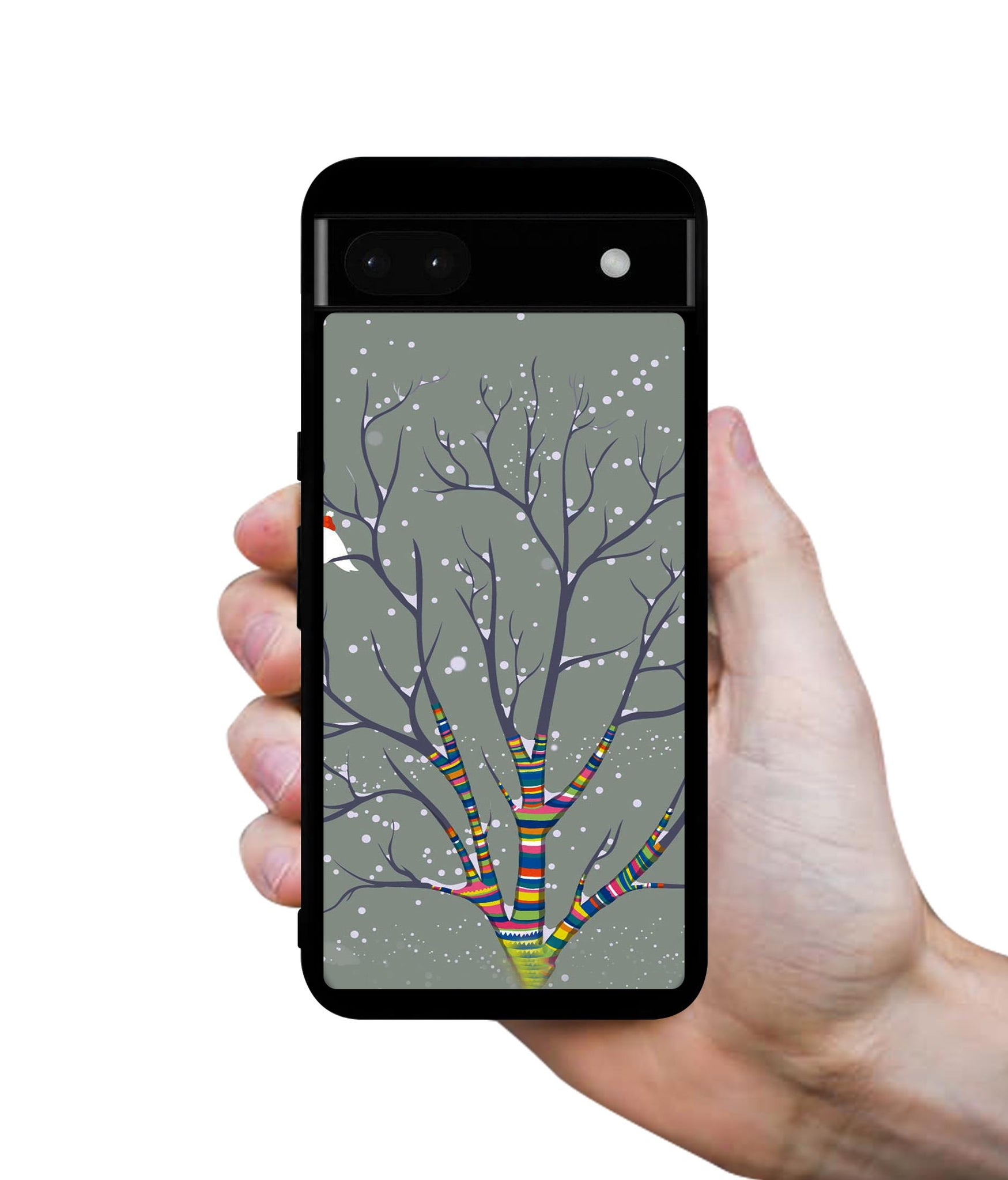 Winter Pattern Print Designer 2D Printed Back Case Cover for Google Pixel 6a 5G