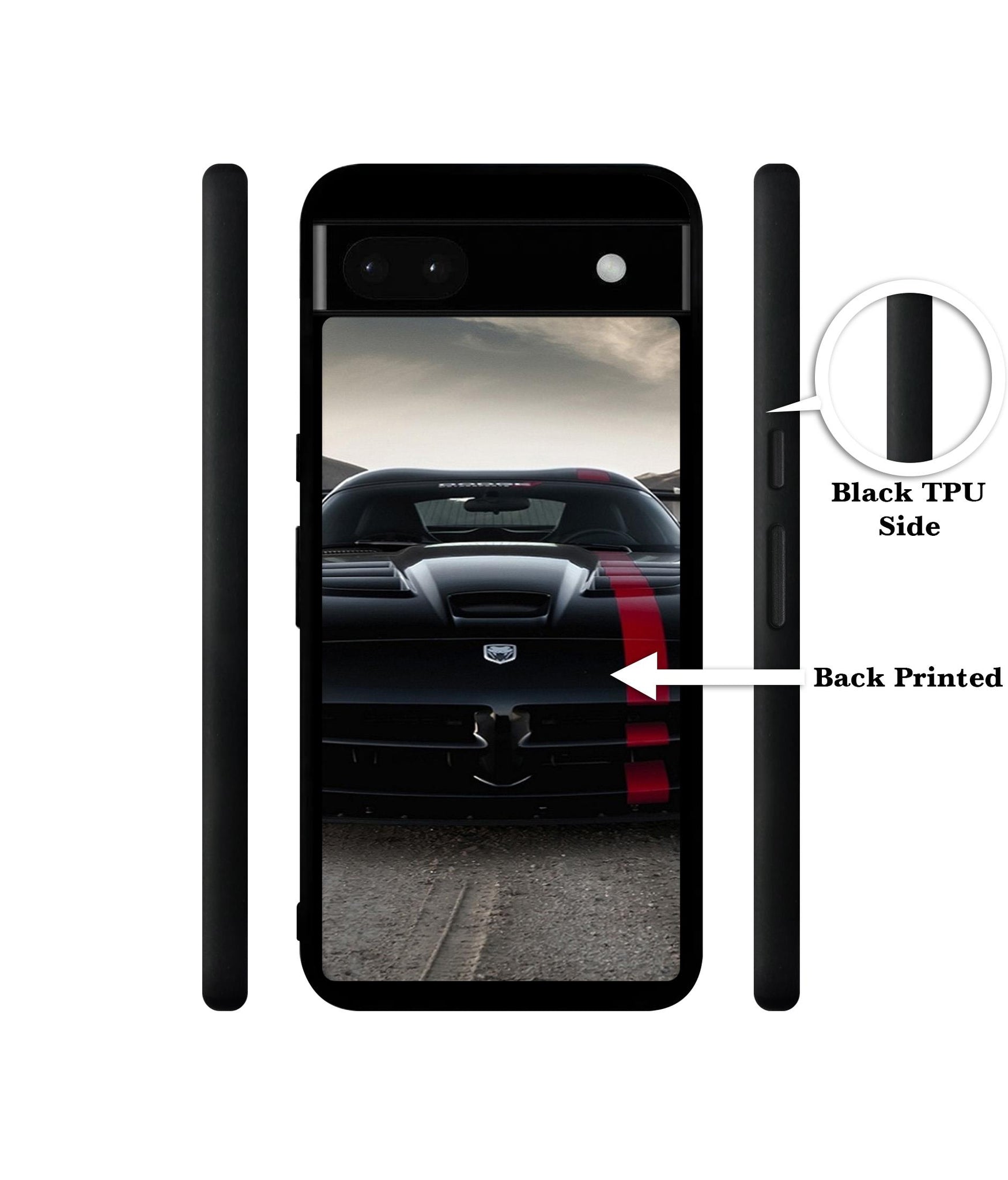 Sports Car Pattern Designer 2D Printed Back Case Cover for Google Pixel 6a 5G